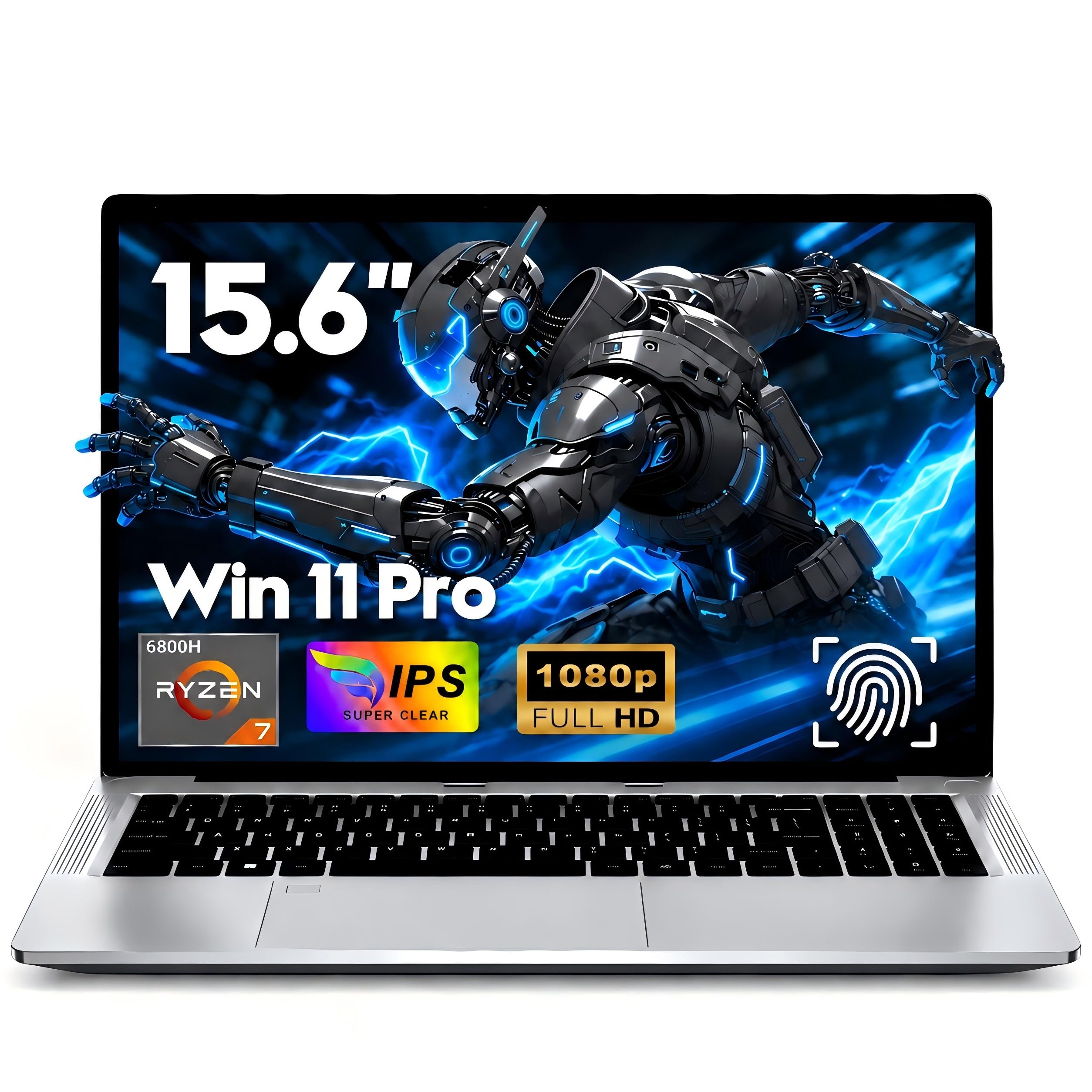 15,6″ Ordenador Portátil R7-6800H(hasta 4,7GHz) 32GB DDR5 1TB SSD