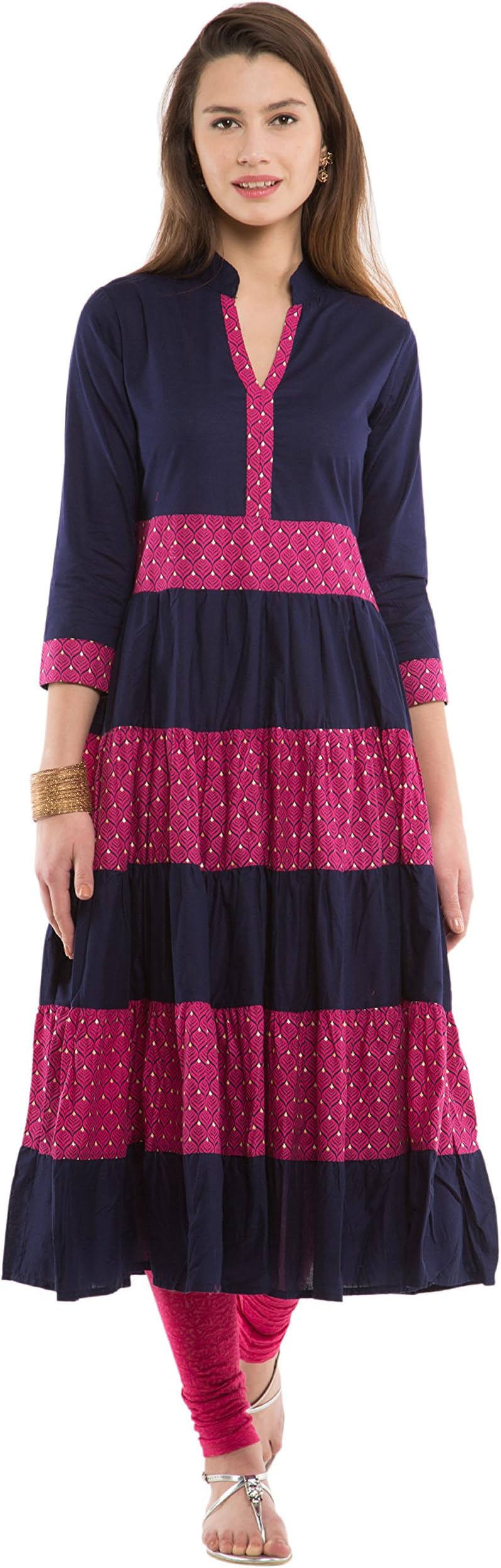 Vishudh Ethnic Dark Blue Kurta