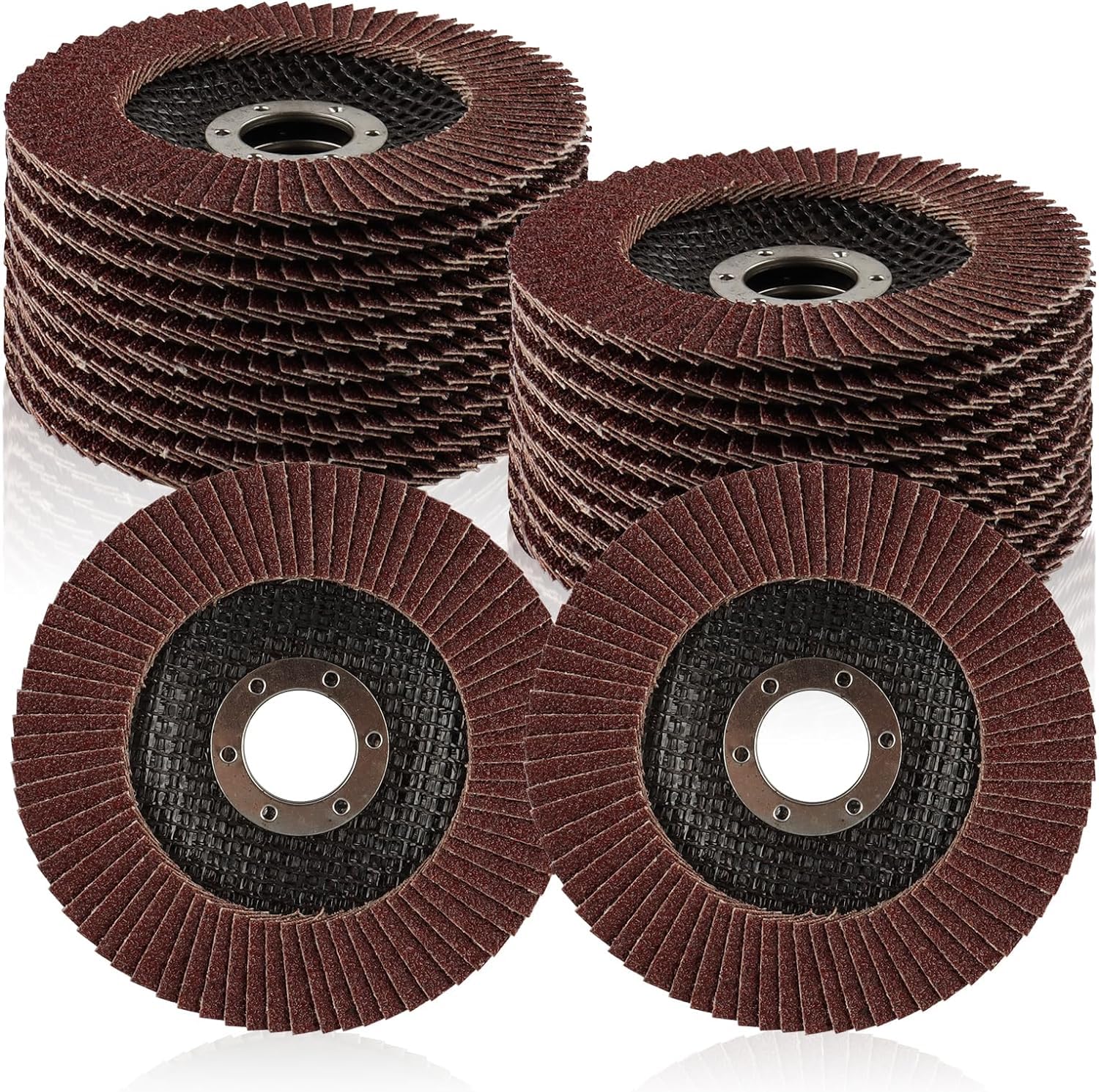 RABBIT® Flap Discs Aluminum Oxide Grit 220, 4 Inch Sanding Grinding Wheels, Auto Body Sanding Grinding Wheel for Angle Grinder (Pack of 20pc) (B0CWPS8RKL) Amazon Price History, Amazon Price Tracker