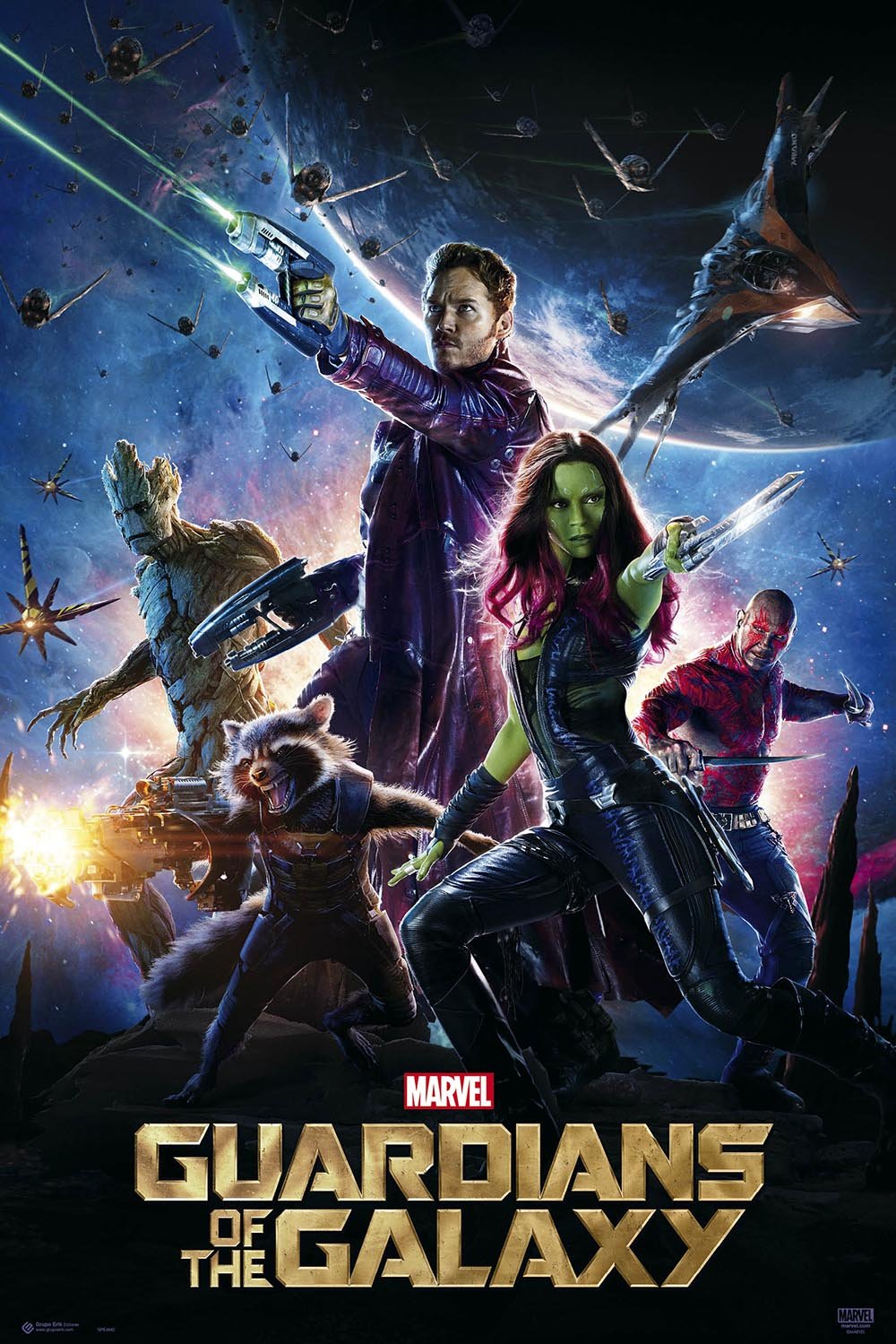 Grupo Erik Poster Marvel Guardians Of The Galaxy - 36 x 24 inches / 91.5 x 61 cm - Shipped Rolled Up - Cool Posters, Art Poster, Wall Posters & Prints