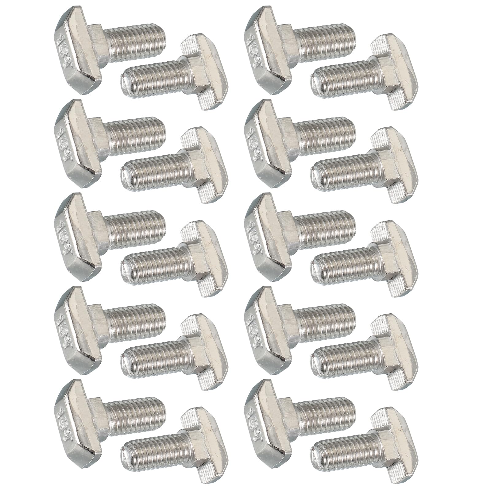 PATIKIL M8 x 18 mm Thread T-Slot Bolts