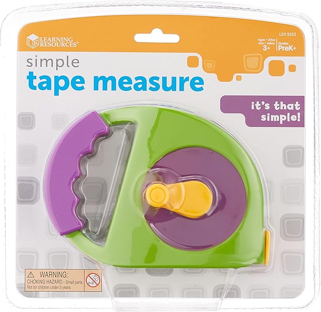 Learning Resources LER9153 Measure it My very first tape measure