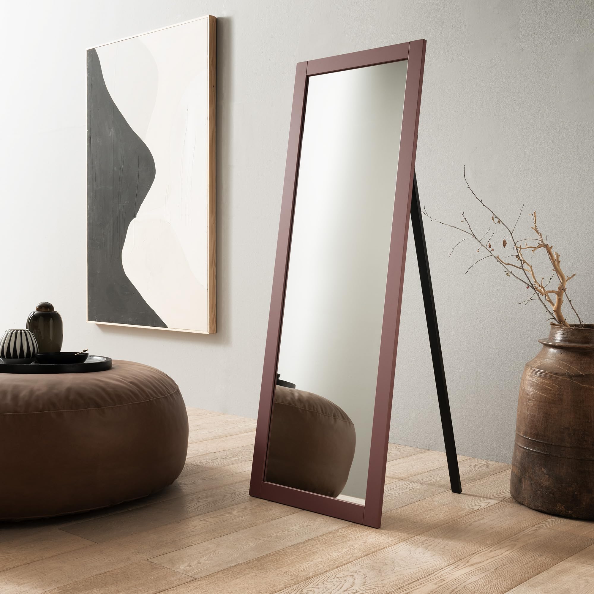 ARHome, Coppia supporti da Terra per Specchio, Made in Italy