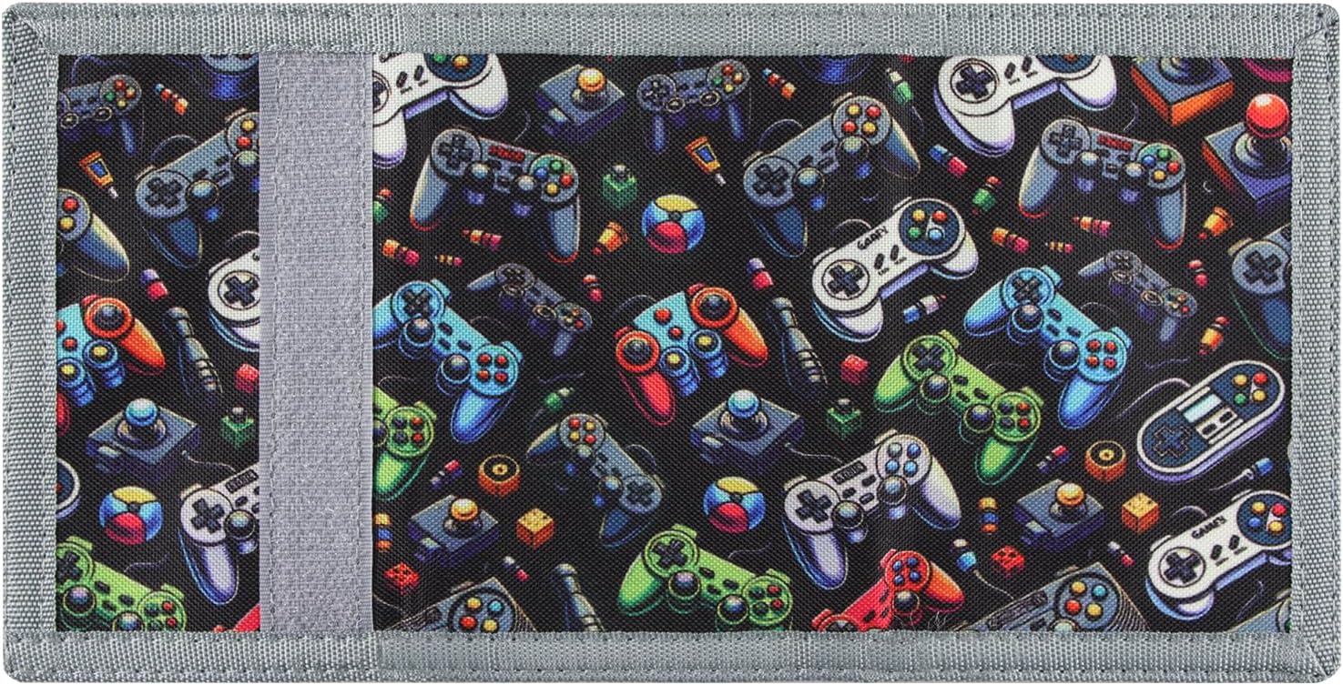 Kids Wallet for Boys & Girls w/Coin Pocket, Video Game Toddler Wallet for Ages 4-12, Perfect for Christmas/Birthday Gifts - Image 4
