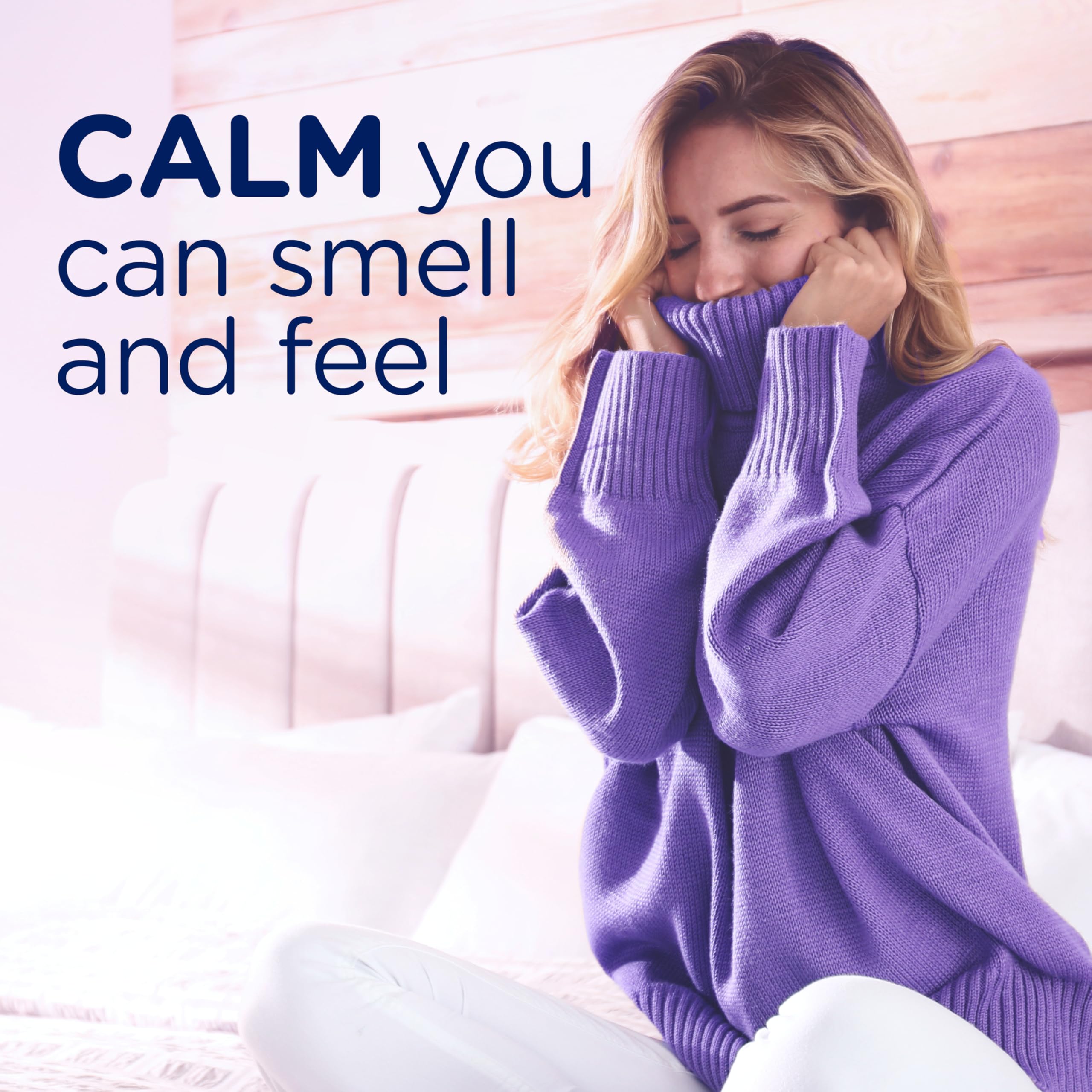 Downy Infusions Mega-Trockner-Bettlaken, Weichspüler, Calm, Lavendel und Vanillebohne, 180 Stück