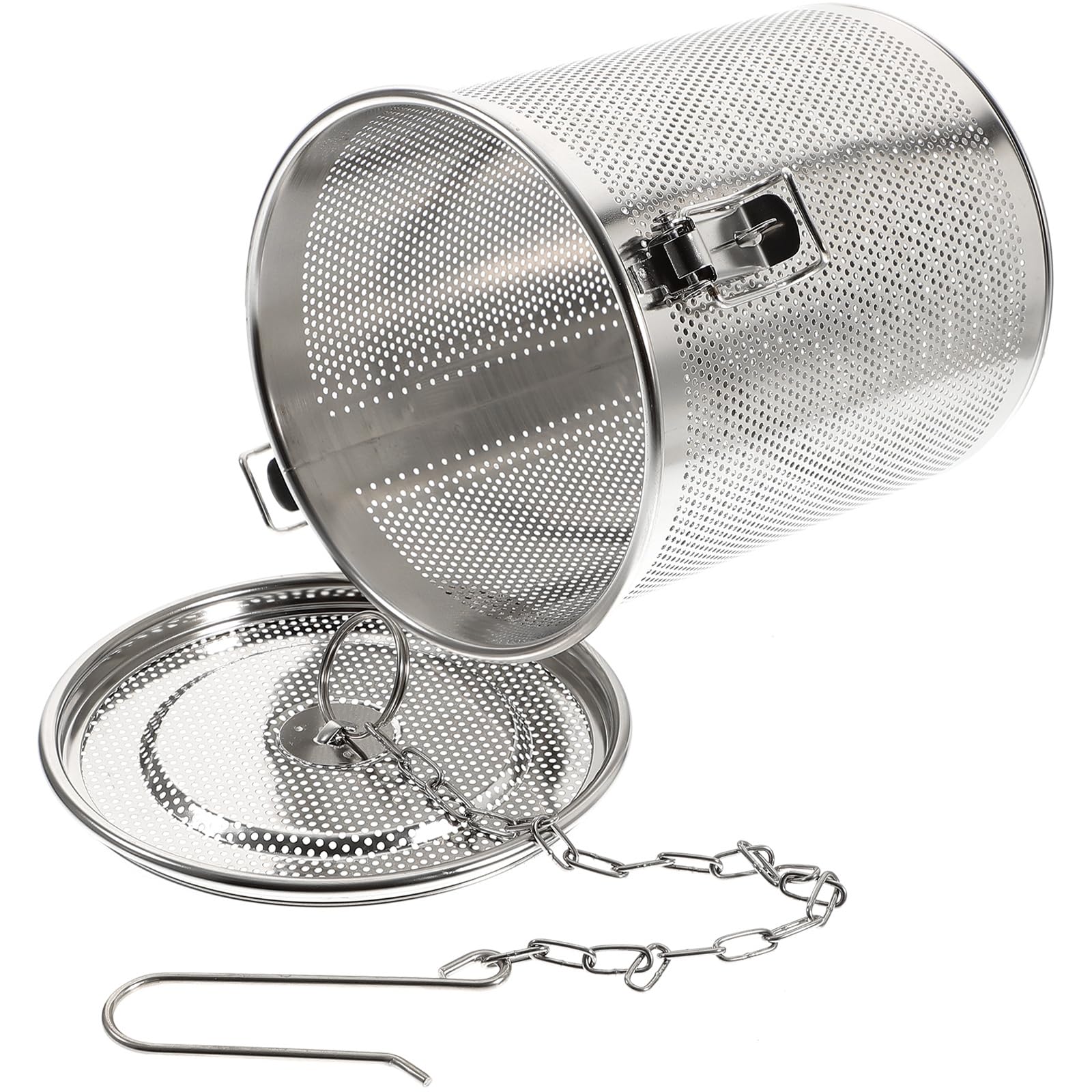 Yardwe Boule à thé en acier inoxydable - Boule à thé - Infuseur à thé - Boule d'assaisonnement en maille fine - Infuseur de cuisson pour feuilles de thé en vrac