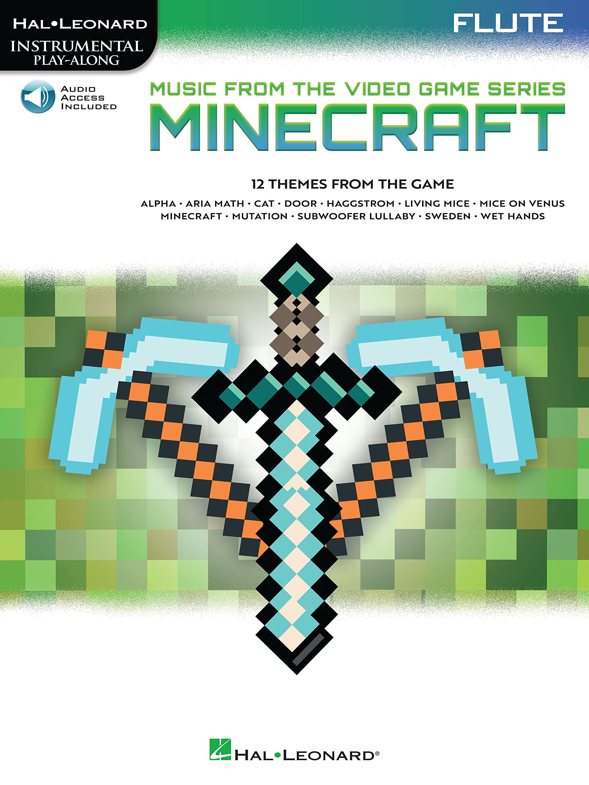 Partition flûte Minecraft music livre play-along méthode apprentissage