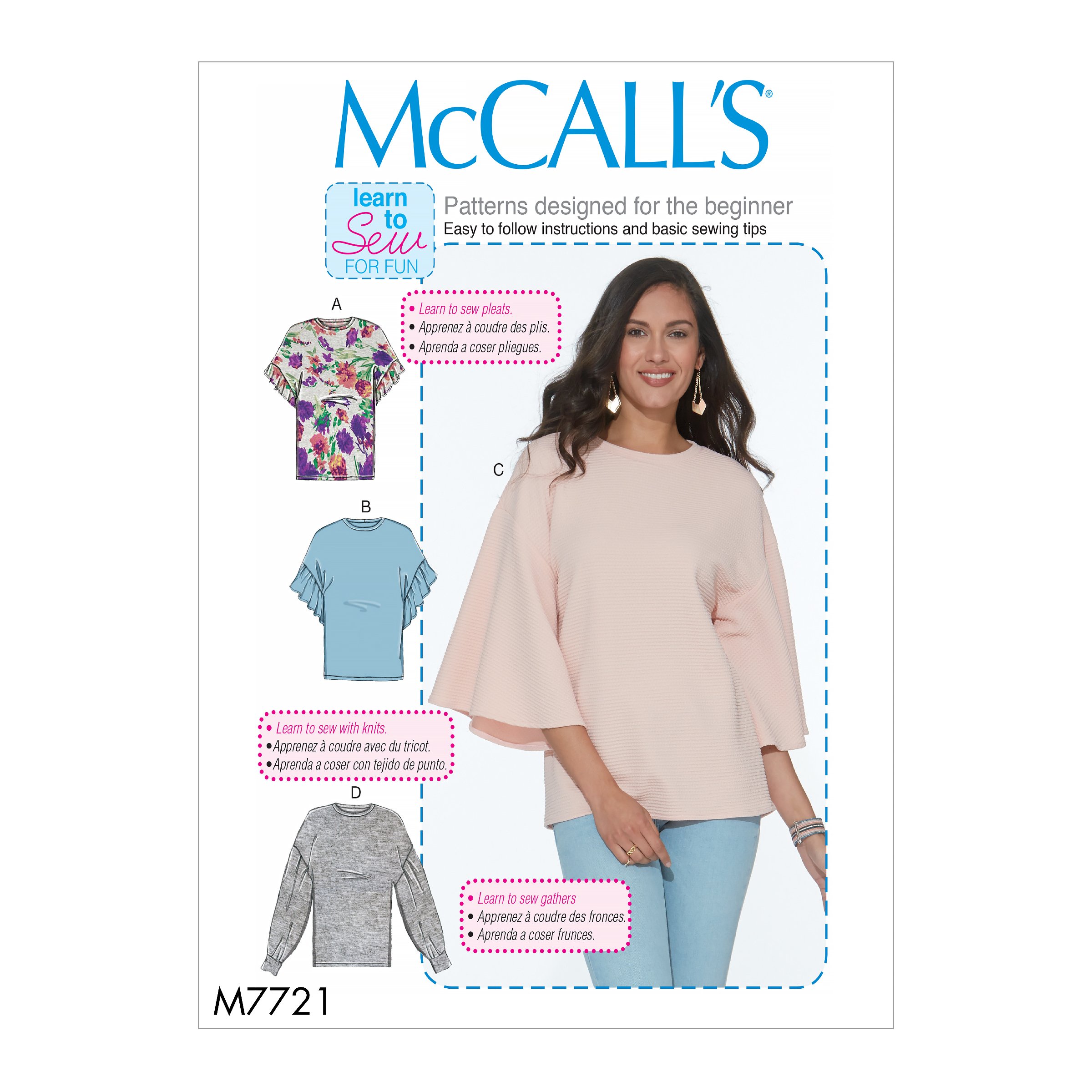 Buy McCall Patterns Tops Sewing Pattern Online at desertcartUAE