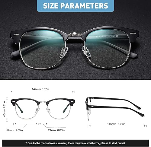 Miniatura 5 de Lentes de bloqueo de luz azul, para computadorajuegopantalla para mujeres u hombres, anti luz azul y UV