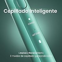 Vista 3 de Aquasonic Icon - Cepillo de dientes recargable aceptado por la ADA, soporte magnético y estuche de viaje delgado, 2 modos de cepillado y Menta