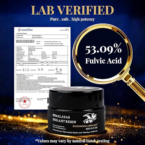 Miniatura 2 de Resina Shilajit del Himalaya, grado dorado puro, 100% natural con más de 85 oligominerales | Impulso de energía y apoyo inmunológico para hombres y