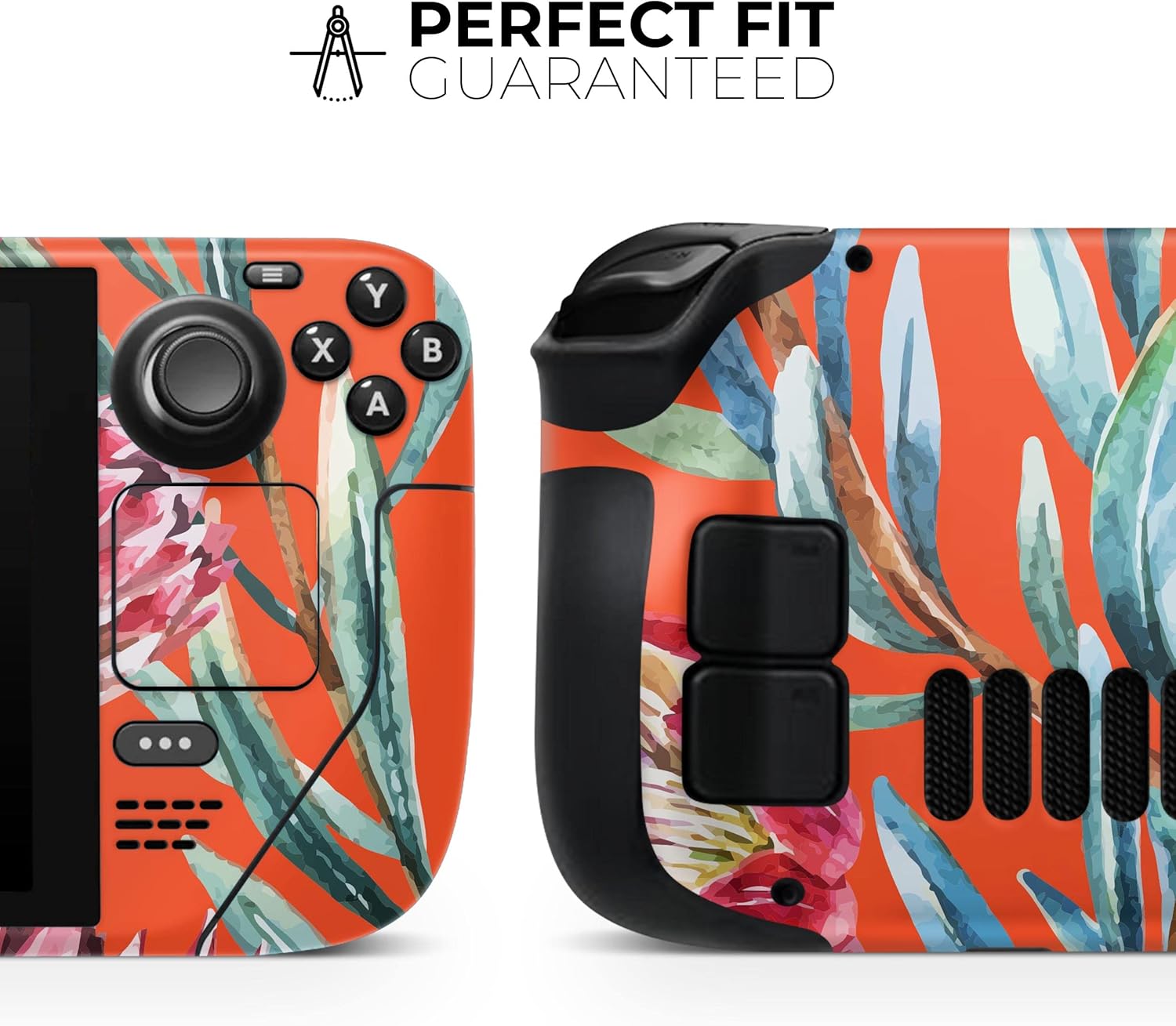 Compatible with Steam Deck - Skin Decal Protective Scratch-Resistant Removable Vinyl Wrap Cover - Subtle Pink and Gray Digital Camouflage