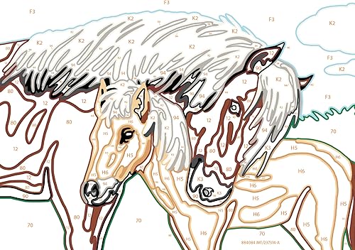 Miniatura 3 de Ravensburger CreArt - Kit de pintura por números para madrepotro para niños, pintura de artes y manualidades para edades de 7 años en adelante