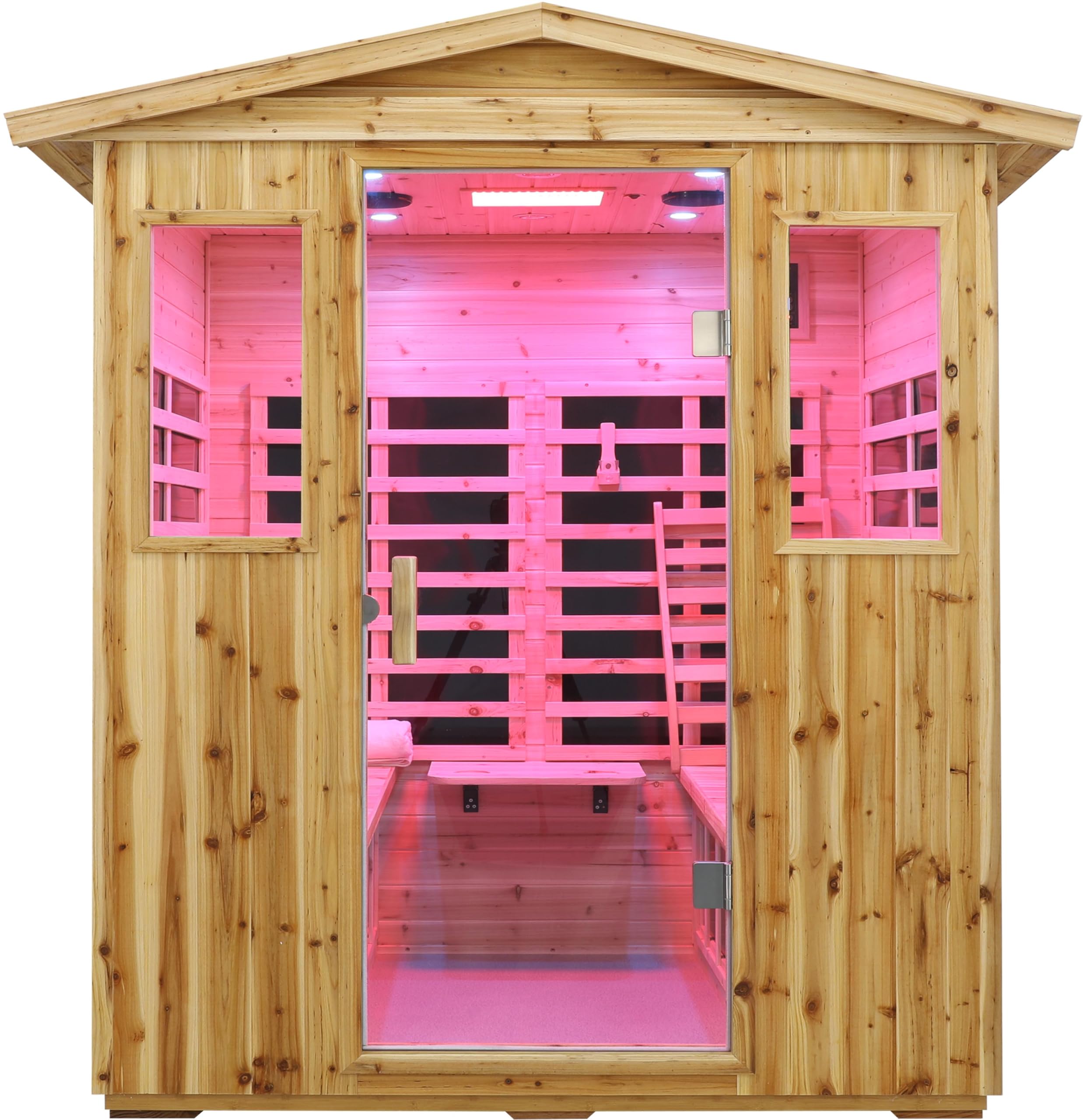 LTCCDSS Full Spectrum Outdoor Sauna 4 Person Model 1