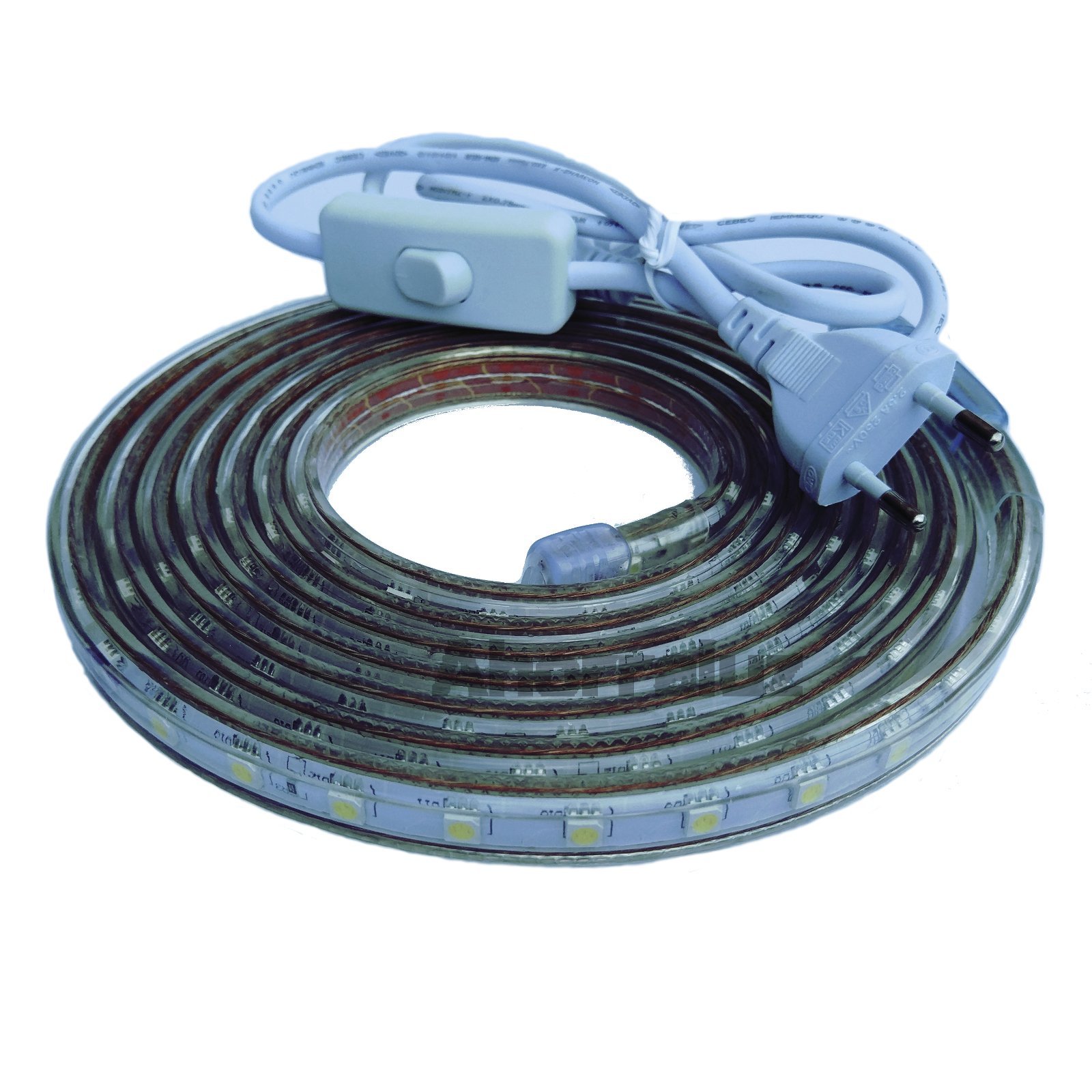 Striscia LED a risparmio energetico., 220-5050-60-CW-9, 220V