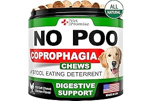 Vet Promise No Poo Chews: End Your Dog's Coprophagia