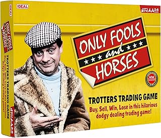 Ideal | Only Fools and Horses Trotters Trading Game: Buy, Sell, Win, Lose in This Hilarious dodgy Dealing Trading Game! | Family TV Show Board Game| for 2-6 Players | Ages 7+