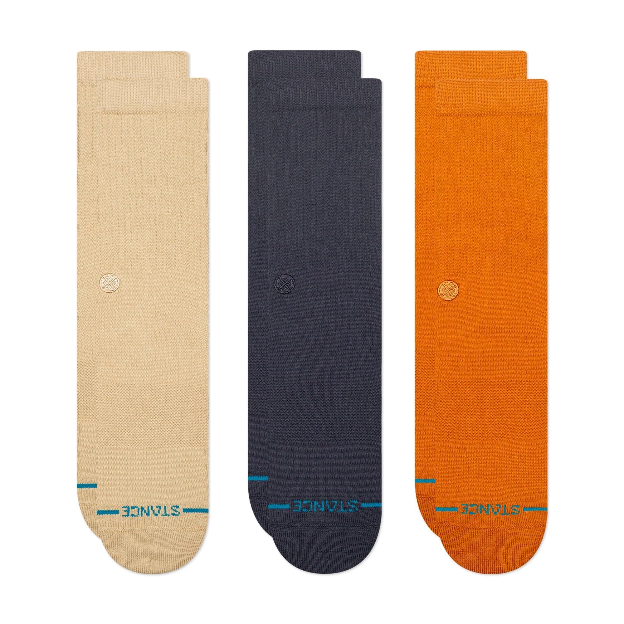 Stance Icon Socks, Sand, Medium