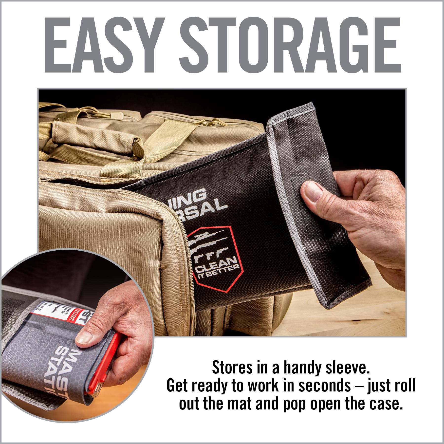 REAL AVID Master Cleaning Station - Centre de Nettoyage Universel pour Armes (de Poing, d’Epaule, Lisses et Rayés)