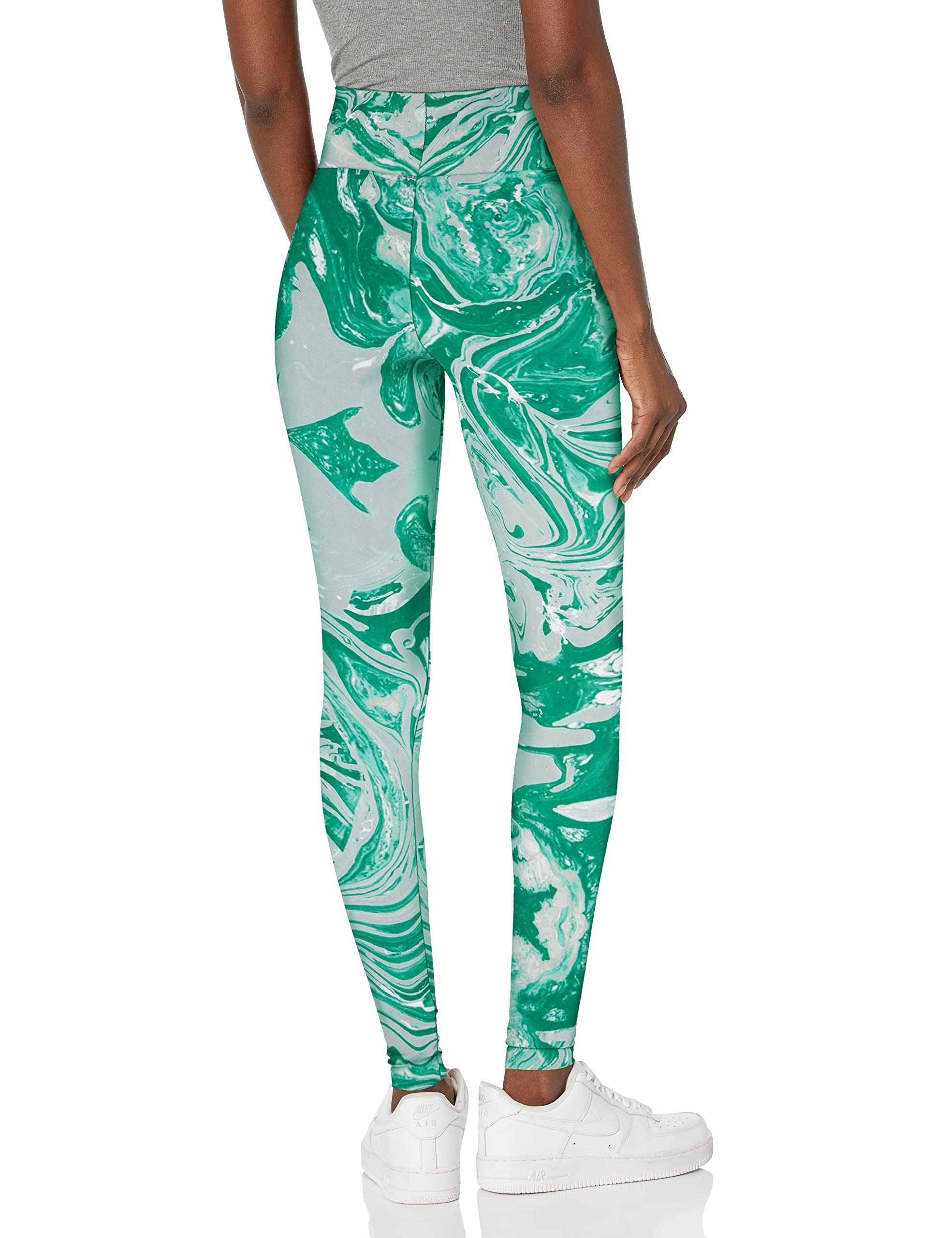 Zubaz Women's NFLs Swirl Leggings - New York Jets - X-Small, Multi