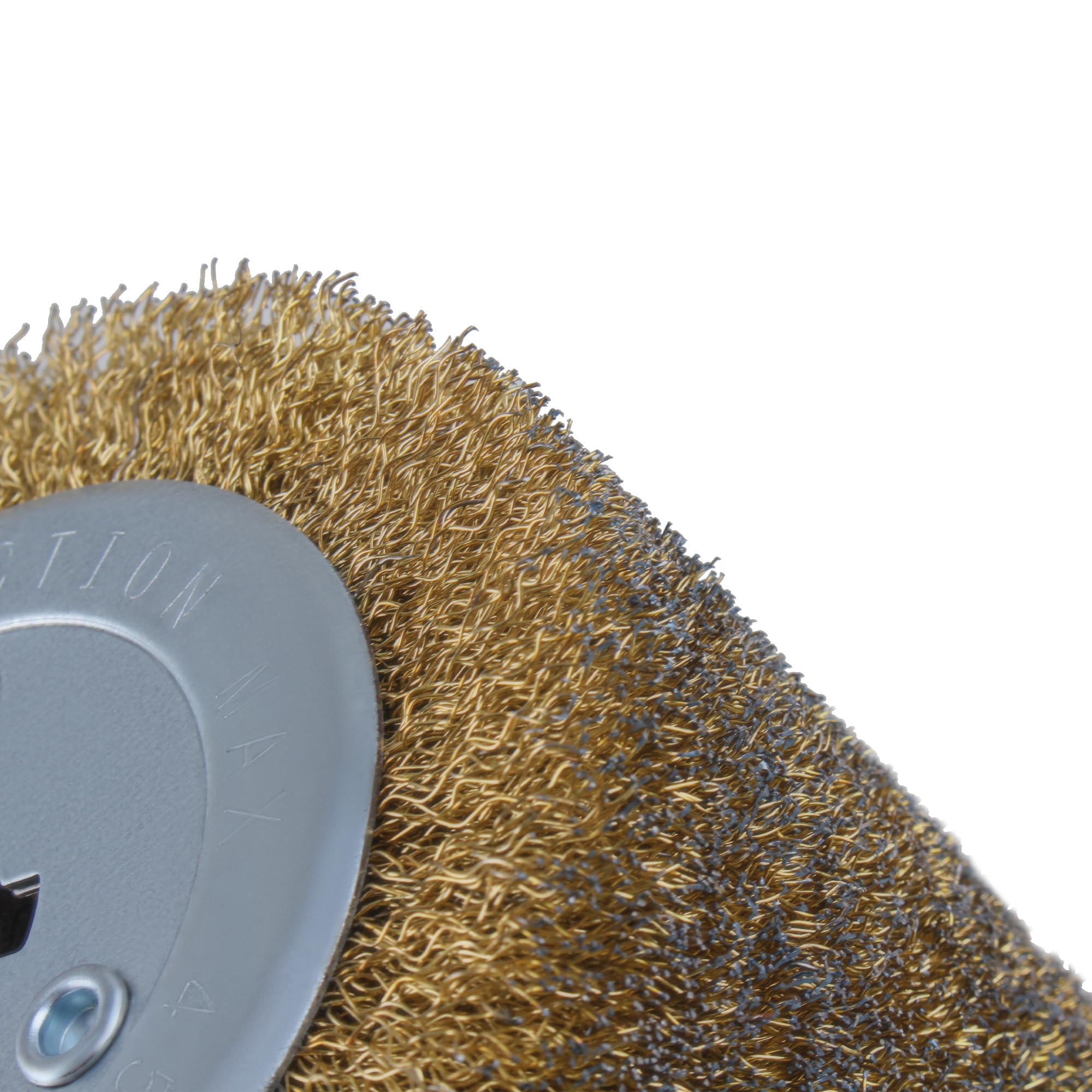 Satinierwalze Schleifbürste für Satiniermaschine | Schleifbreite 100 mm - Ø 120 mm | Walze für Holz, Stein und Metall | geeignet zum Metallbearbeitung, Polieren & Entrosten | M19