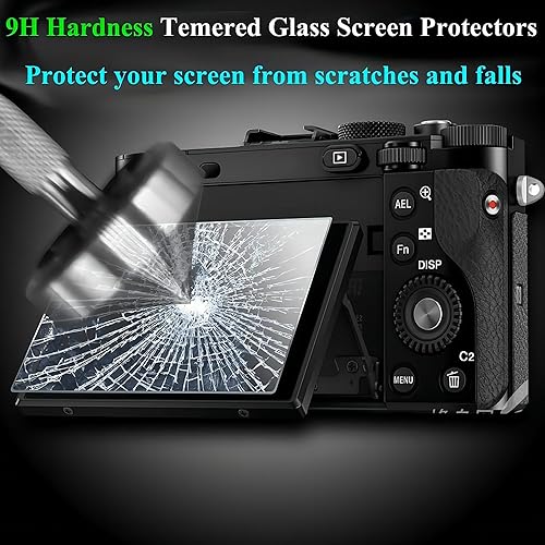 Miniatura 6 de Z7 Z6 top + protector de pantalla 2 + 2 unidades, protector de pantalla para cámaras digitales SLR Nikon Z 7II Z7 II Z 6II Z6 II FX 0.012 in 9H
