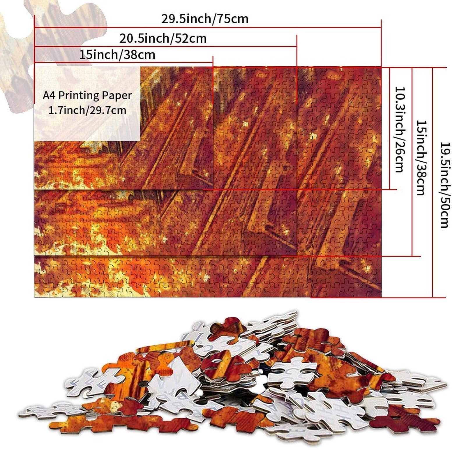 Puzzle de 1000 Piezas, Juego para Adultos difícil, Regalo para Mujeres y Hombres, Tema: casa de Hadas en el jardín