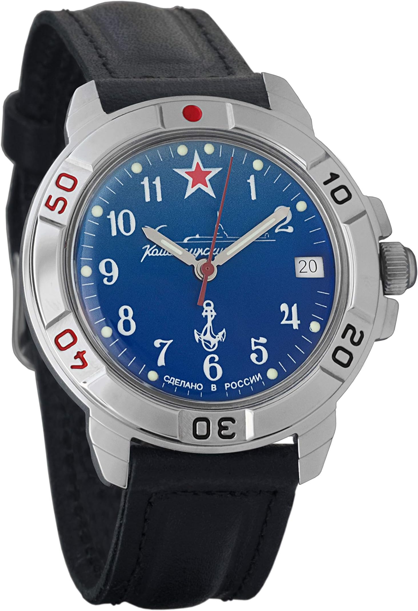Vostok Komandirskie Classic Mens Mechanical Hand-Winding Military Wrist Watch #289