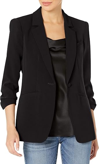 Blazer crepe con Bolsillos - Shaina Trendy Store