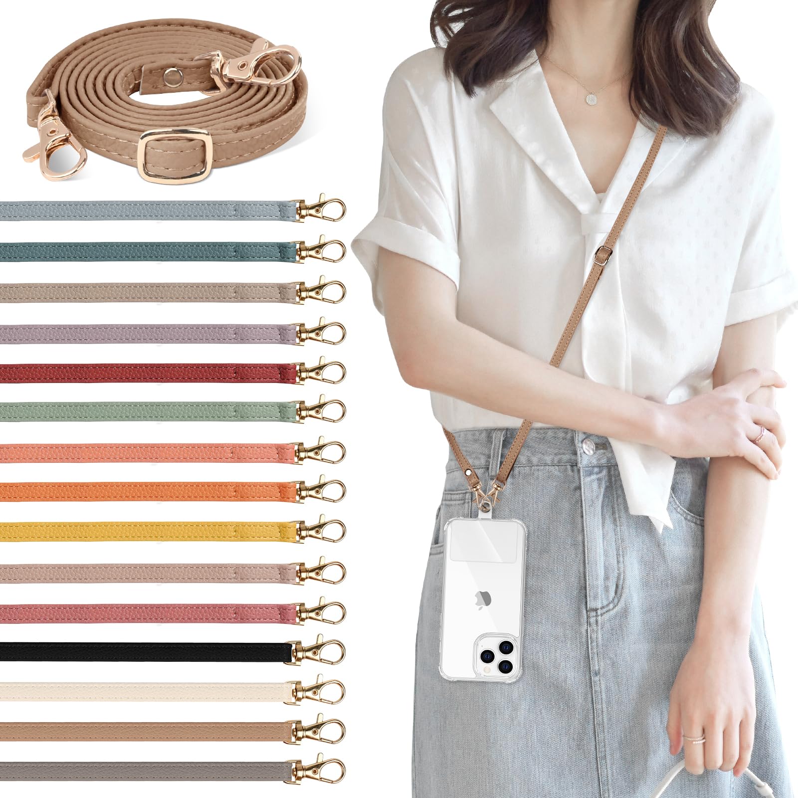 Amazon.co.jp: [Mavanda] スマホストラップ スマホ ショルダー