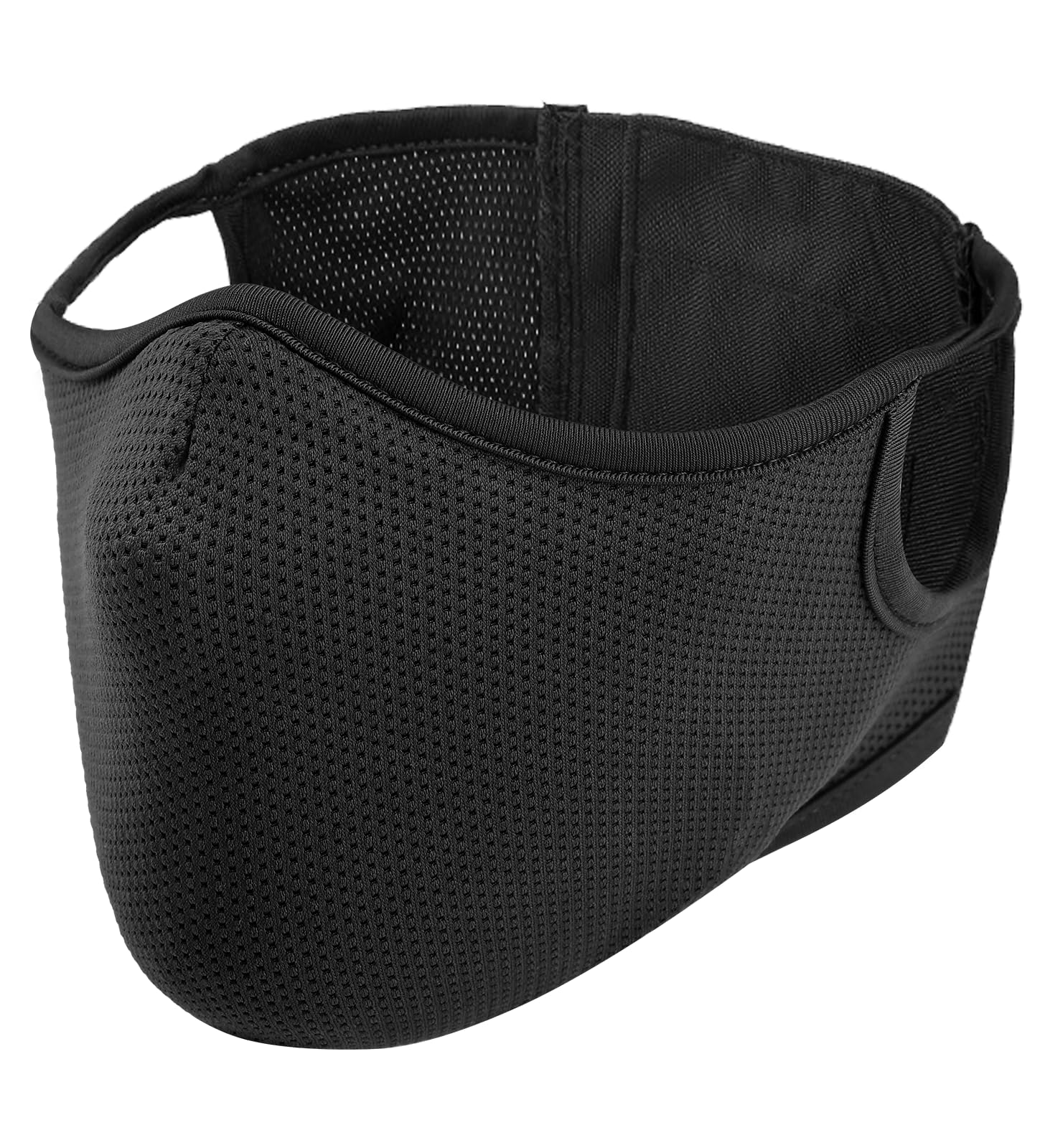 Tactical Shooting Mask Outdoor Breathable Half Face Mesh Mask with Free Ears Face Protective Military Mask for Cycling Paintball Shooting