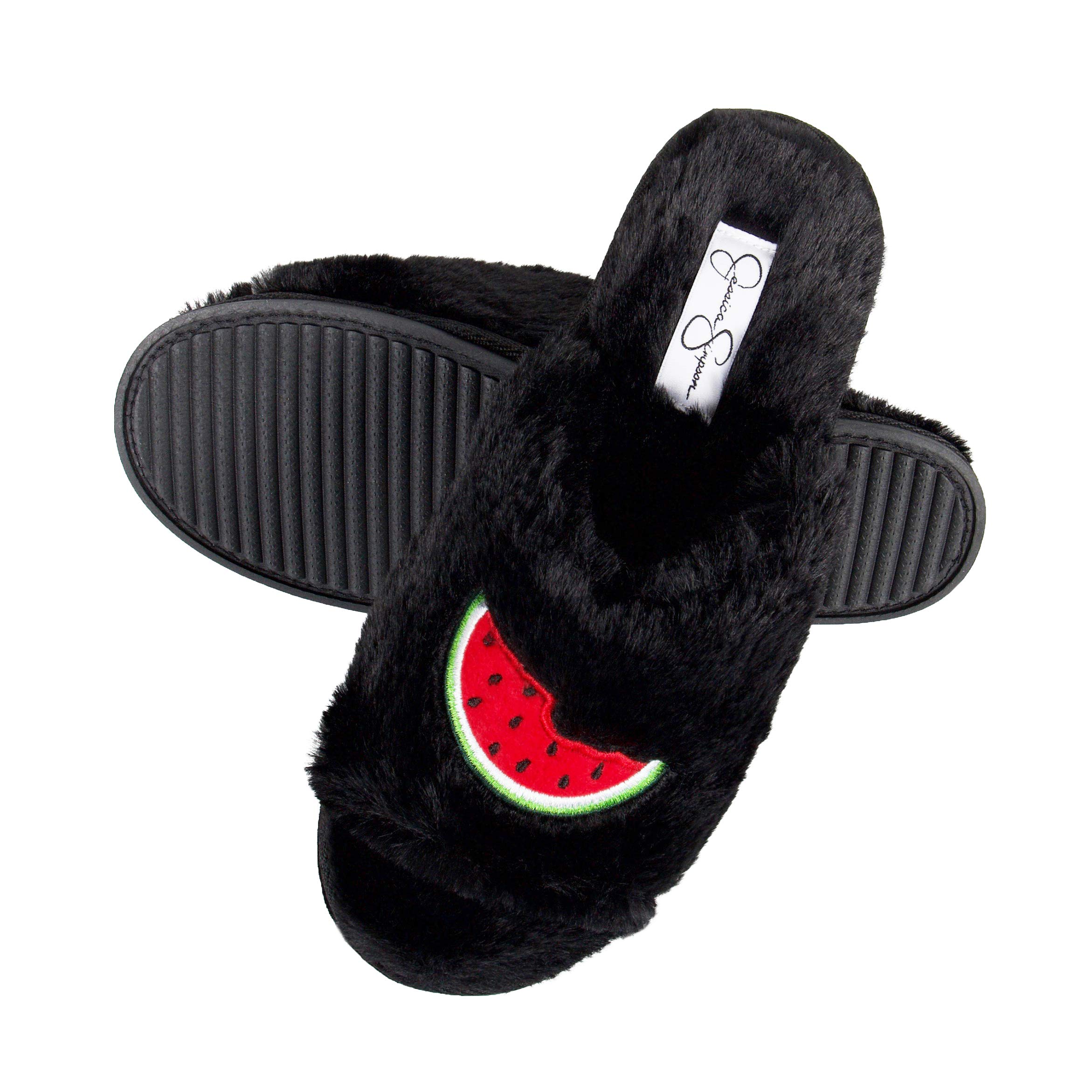 jessica simpson fuzzy slippers