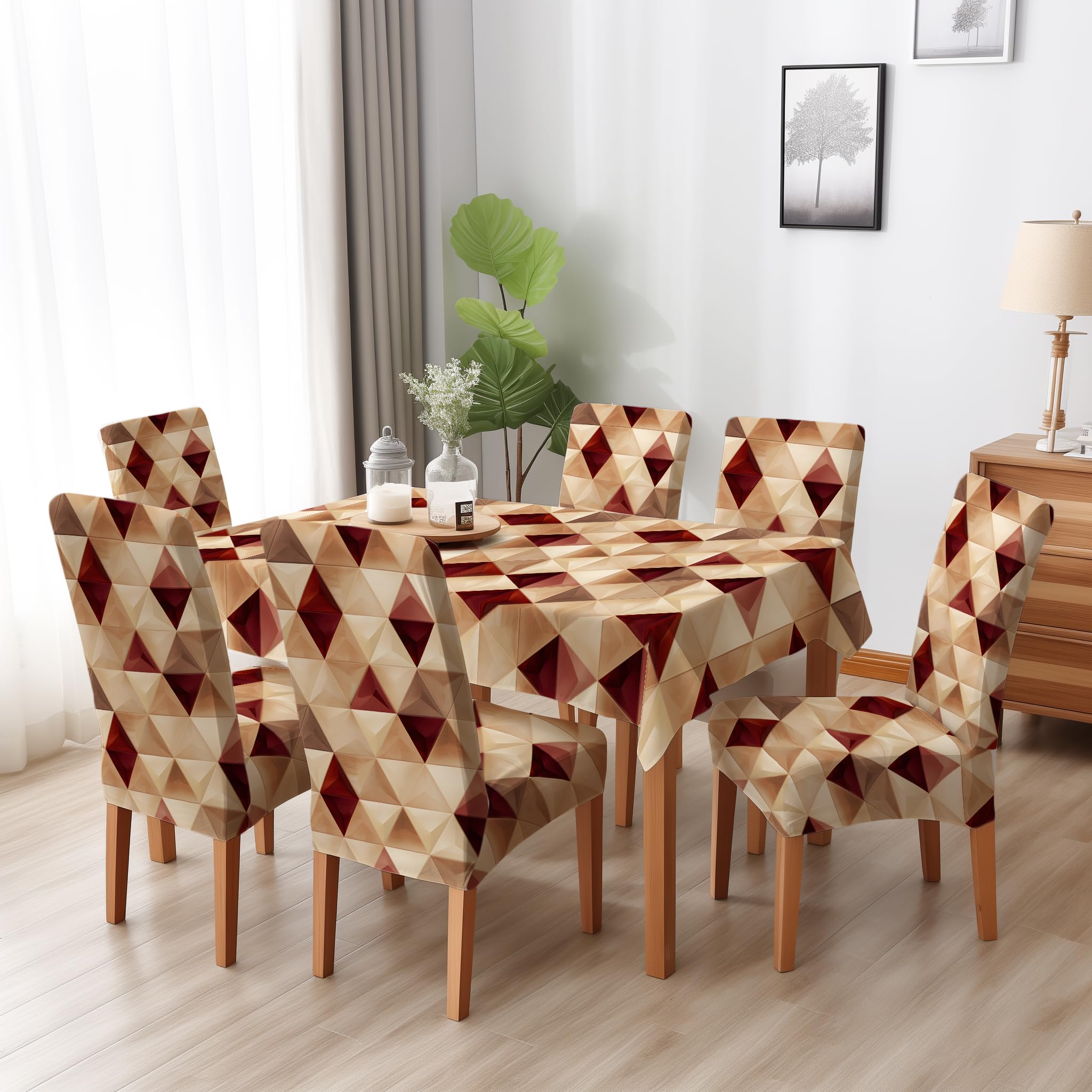 Floral Dining Chair Covers - Protect & Decorate -8