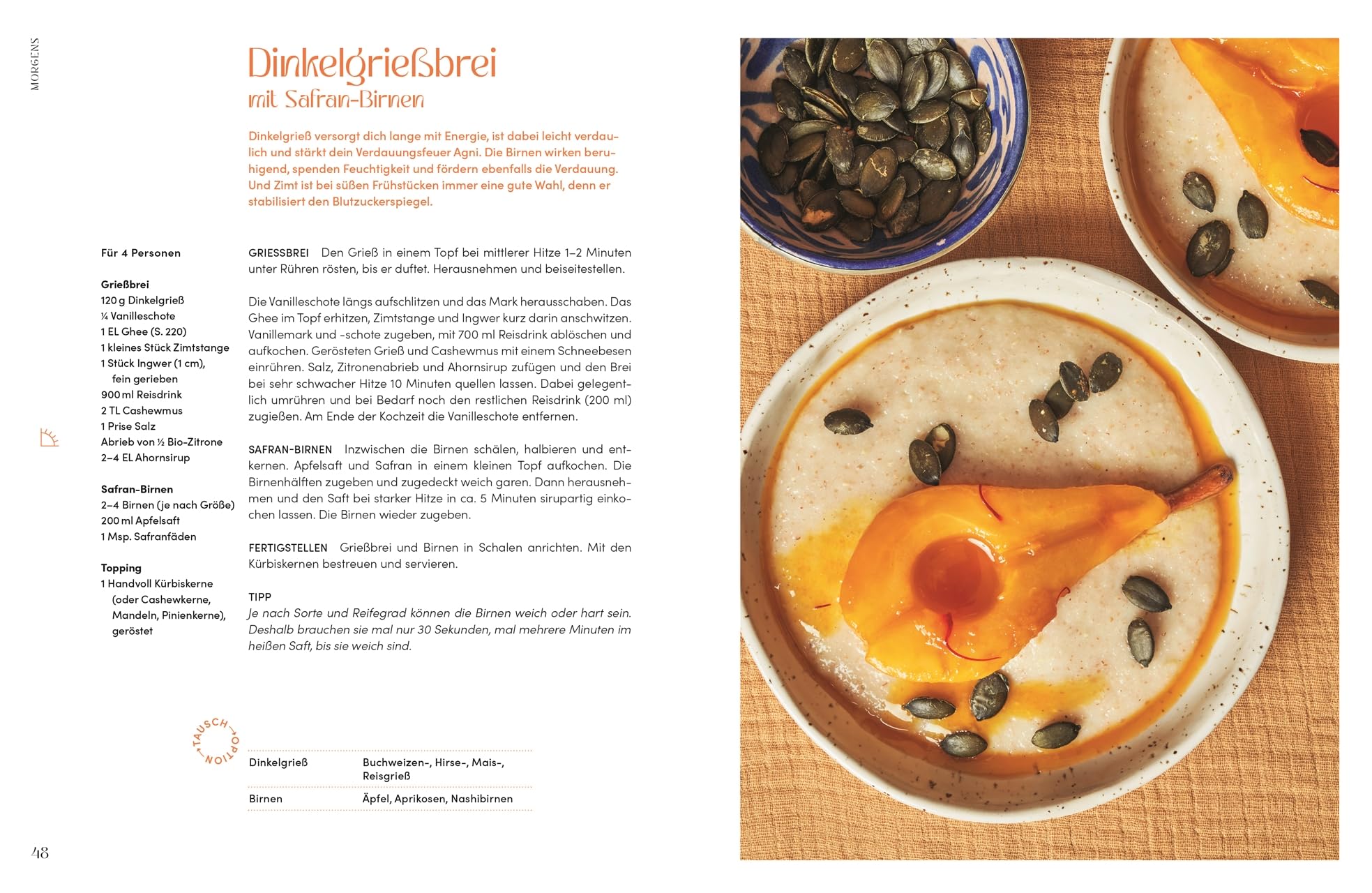 Prana: Das Ayurveda-Kochbuch. 108 Rezepte für mehr Lebensenergie. Ausgewogen & alltagstauglich: der easy Einstieg in die Küche der indischen Heilkunst