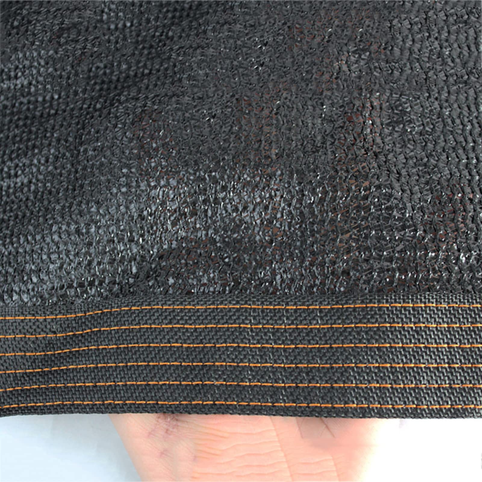 Zewnętrzny żagiel przeciwsłoneczny, odporny na promieniowanie UV, 80–85% zadaszenie ogrodowe z przelotkami, do patio, balkonu, pergoli, 9 x 12 m, idealny do relaksu na podwórku