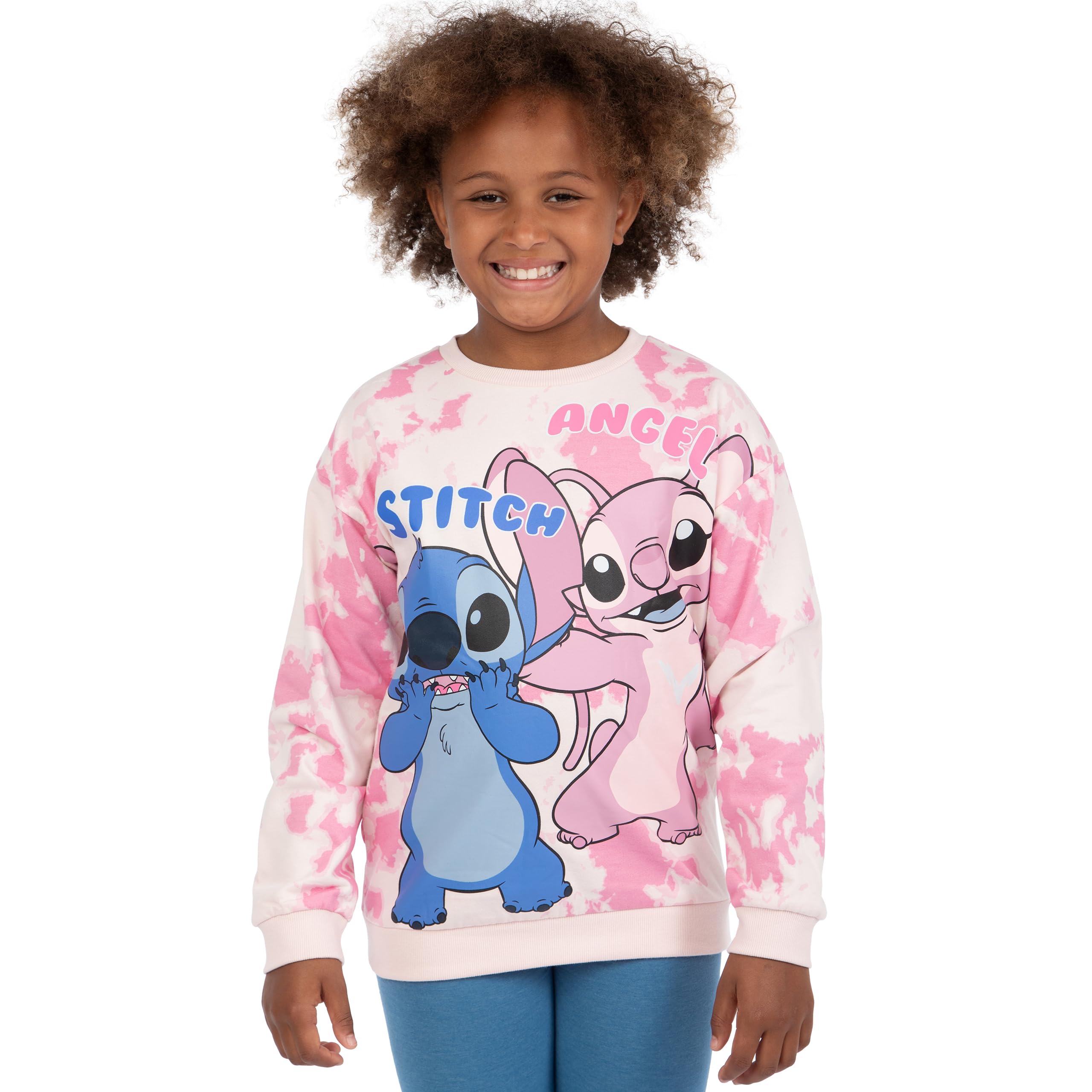 Legginsy I Bluza Disney Stitch 2 Częściowy | Stroje Stitch Dla Dziewczynek | Ubrania Stitch Dla Dziewczynek