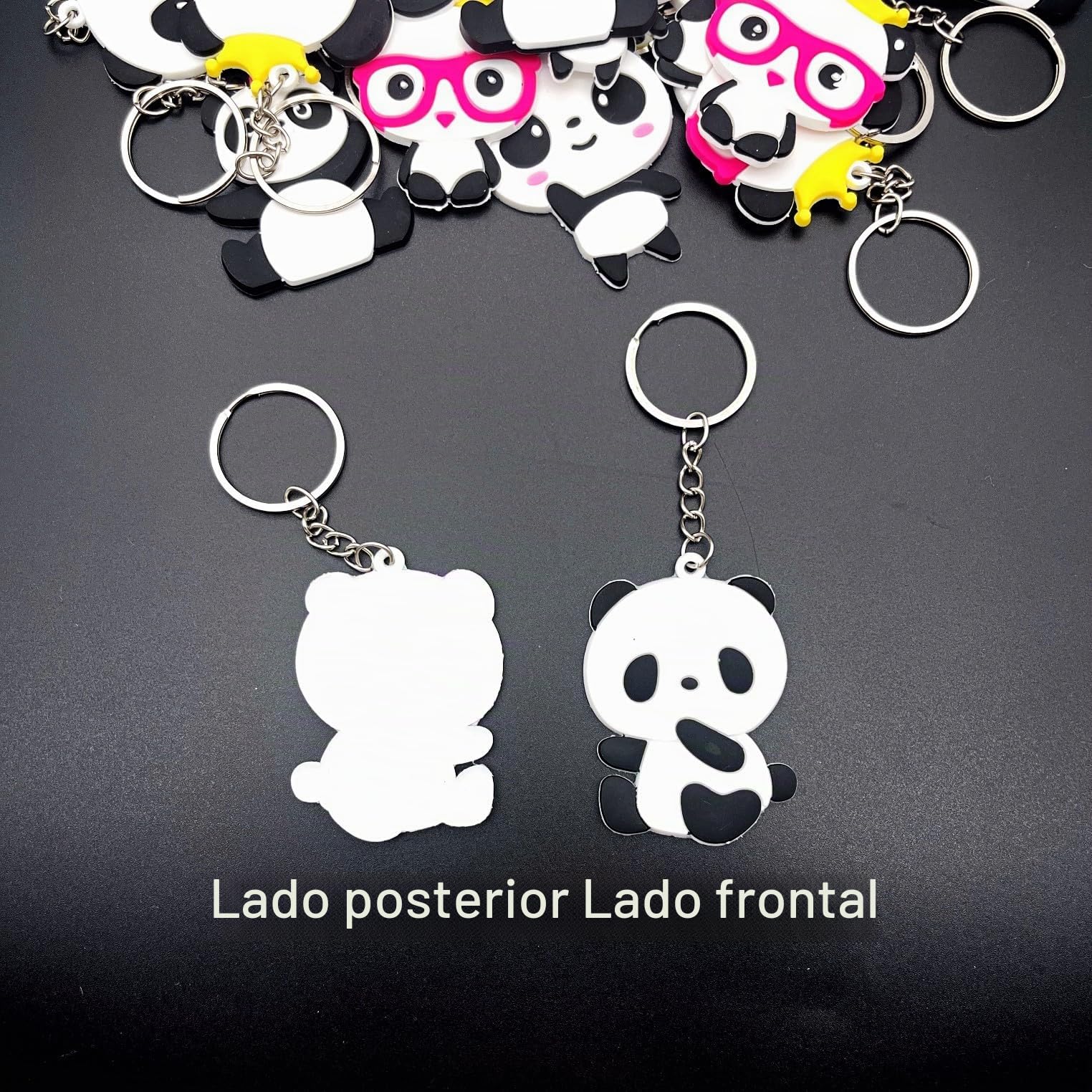 JZK Panda Llavero Cumpleaños Fiesta Accesorios