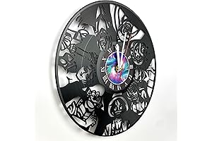 Anime Clock: The Perfect Vinyl Record Clock for Anime Lovers