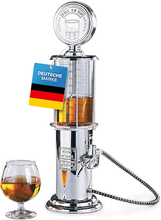 Retro drink dispenser in chrome nostalgic design BarButler dispenser