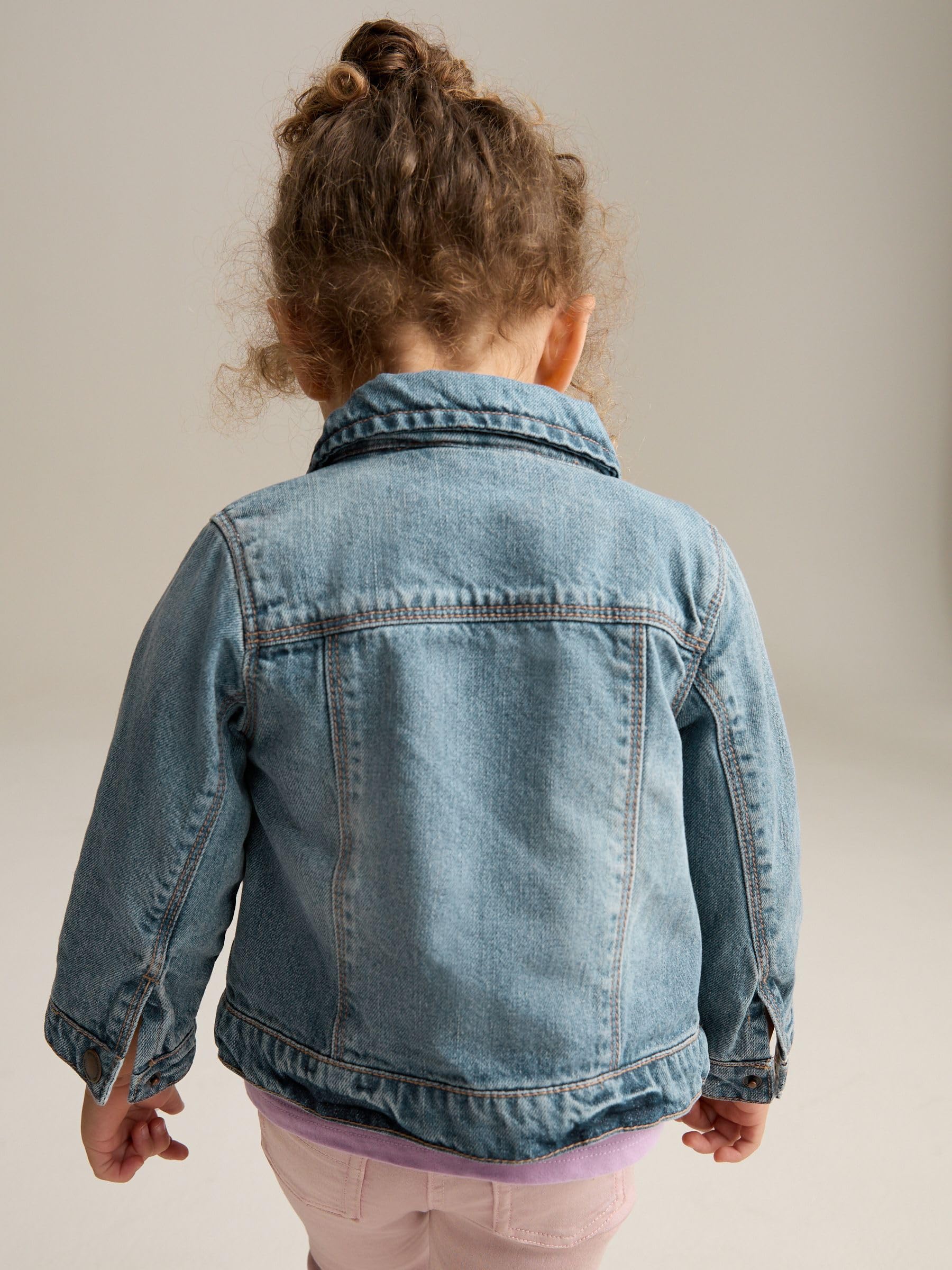 NEXT Mädchen Standard Jeansjacke 62-122