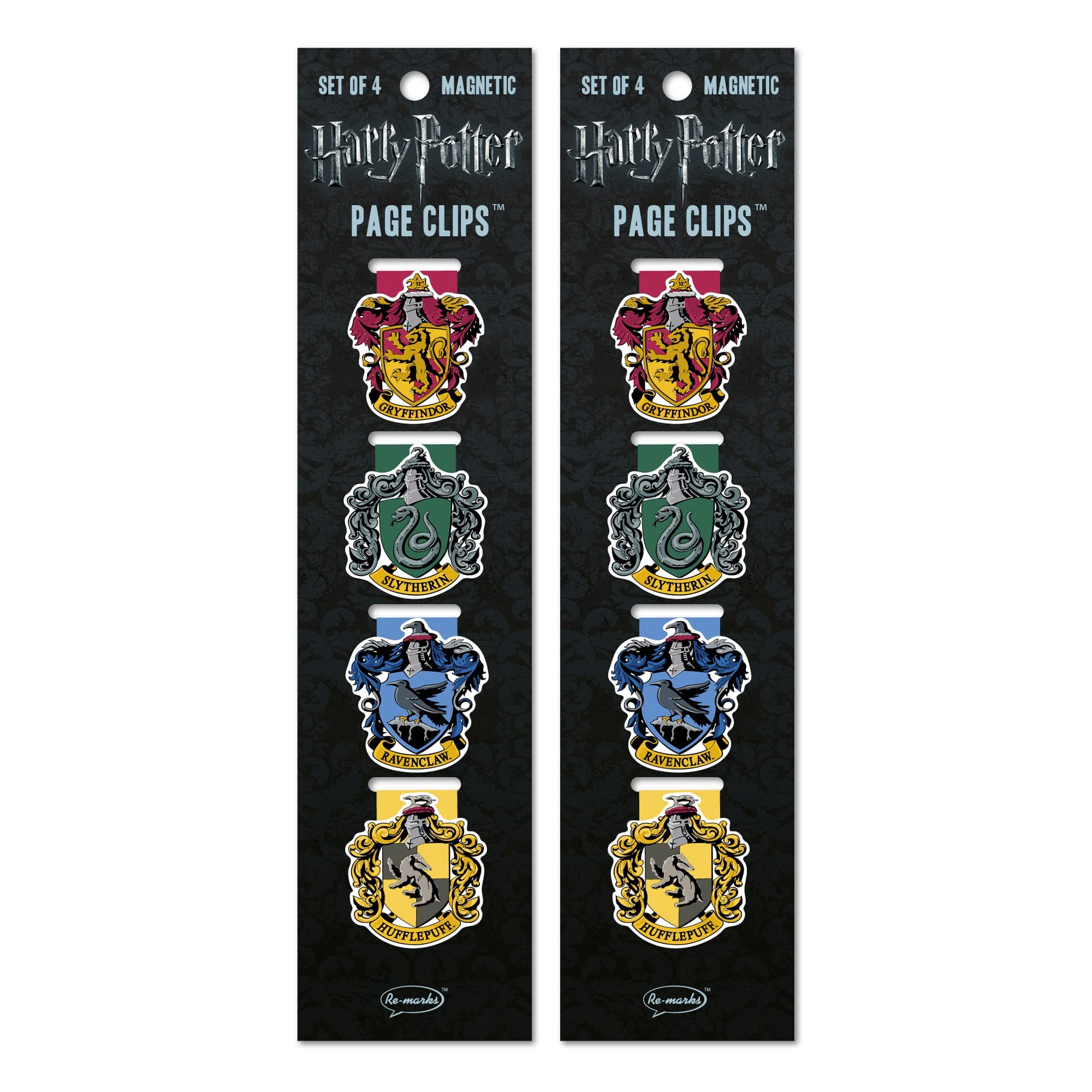Buy ReMarks “Harry Potter” Hogwarts House Crests Page Clips