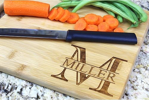 Miniatura 2 de Personalized Engraved Bamboo Cutting Board, Mothers Day Gifts, 5th Anniversary Ideas, Gifts for Her
