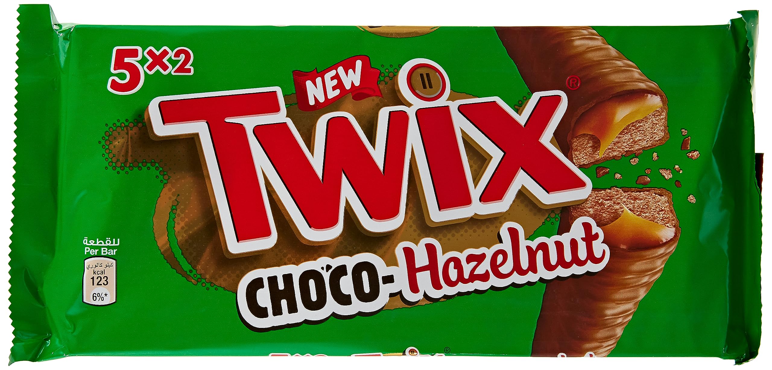 Twix Hazelnut Chocolate Multipack 50g*5pk