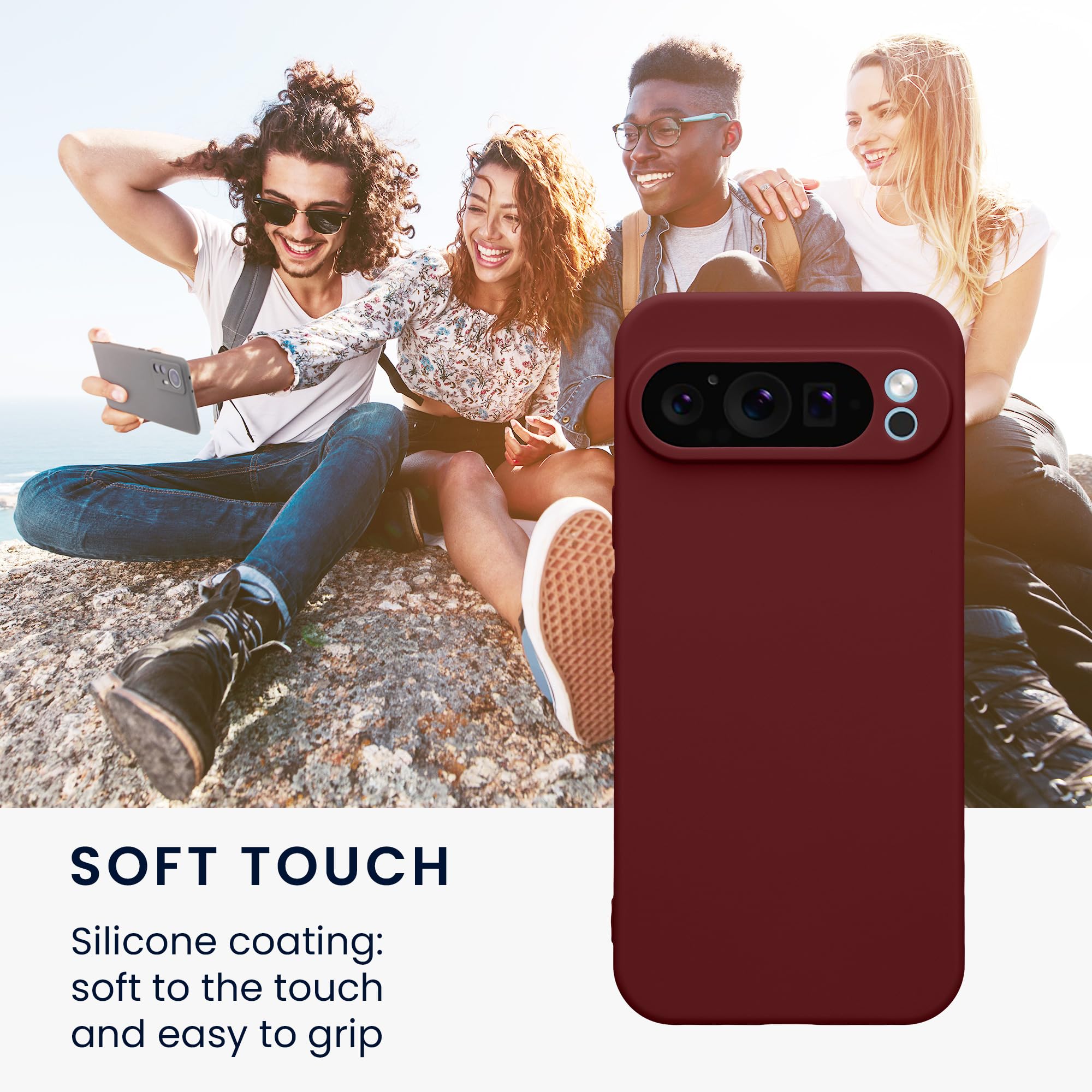 Caseology By SPIGEN Nano Pop For Google Pixel 8 Case, Silicone Feel Air