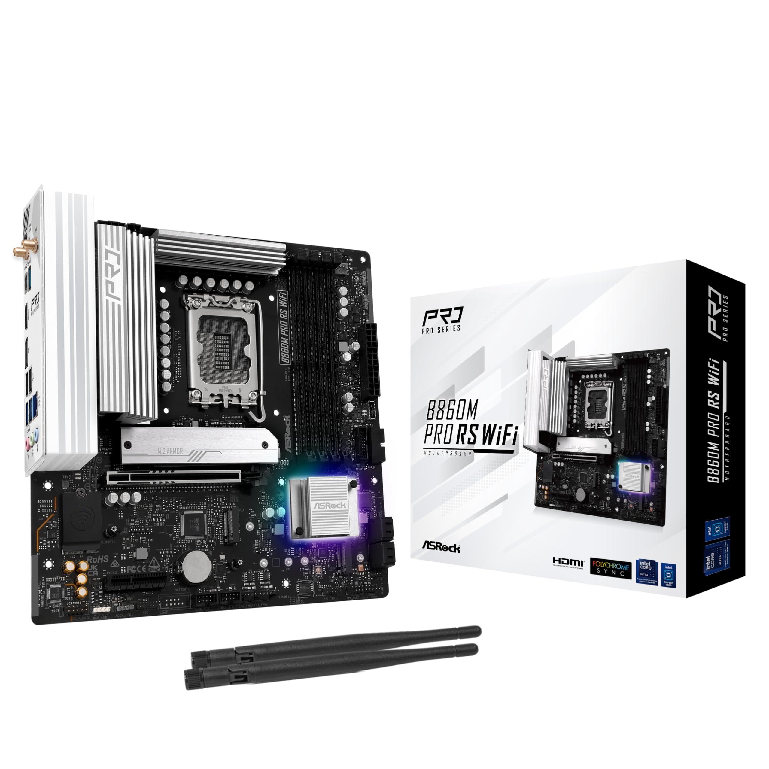 Amazon | ASRock マザーボード B860M Pro RS WiFi Intel CPU
