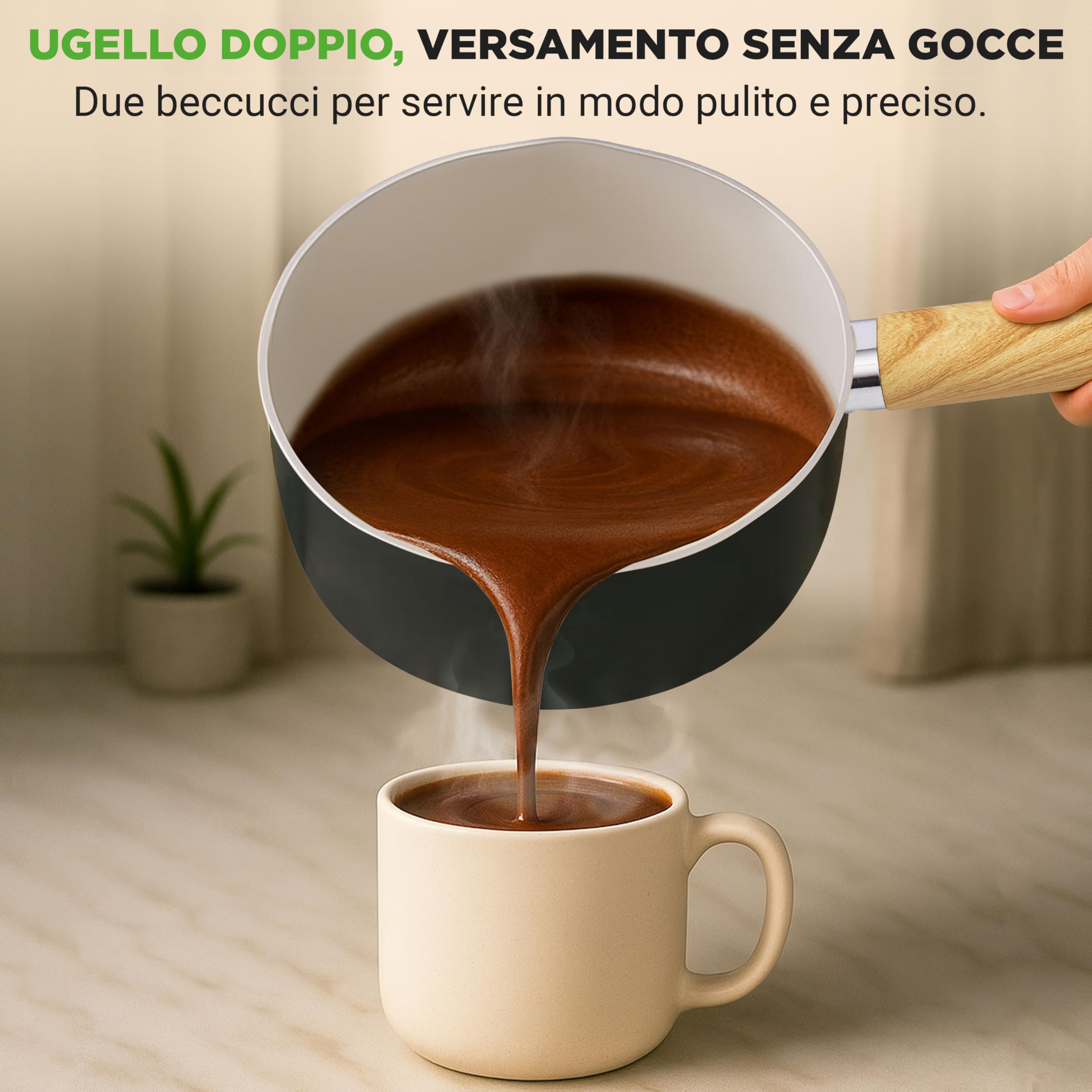 NutriChef Set Pentole e Padelle 14 Pezzi in Ceramica Antiaderenti, Compatibili Induzione, Coperchio in Vetro, Manici Antiscottatura, Lavabili in Lavastoviglie, Mestolo, Pinze e Spatola Inclusi, Nero