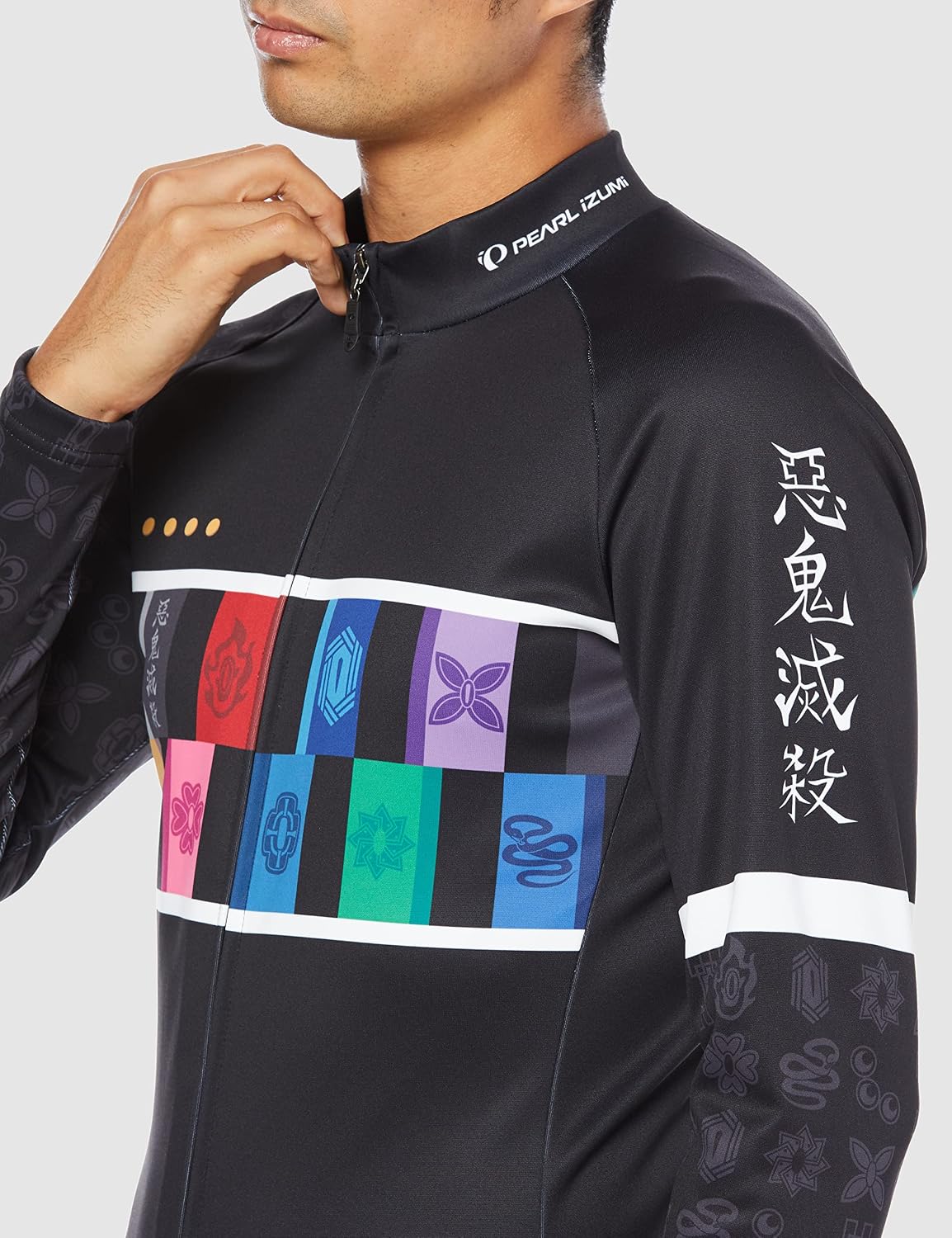 新品☆PEARL IZUMI(パールイズミ)の鬼滅の刃 プリント ジャージ 煉獄杏