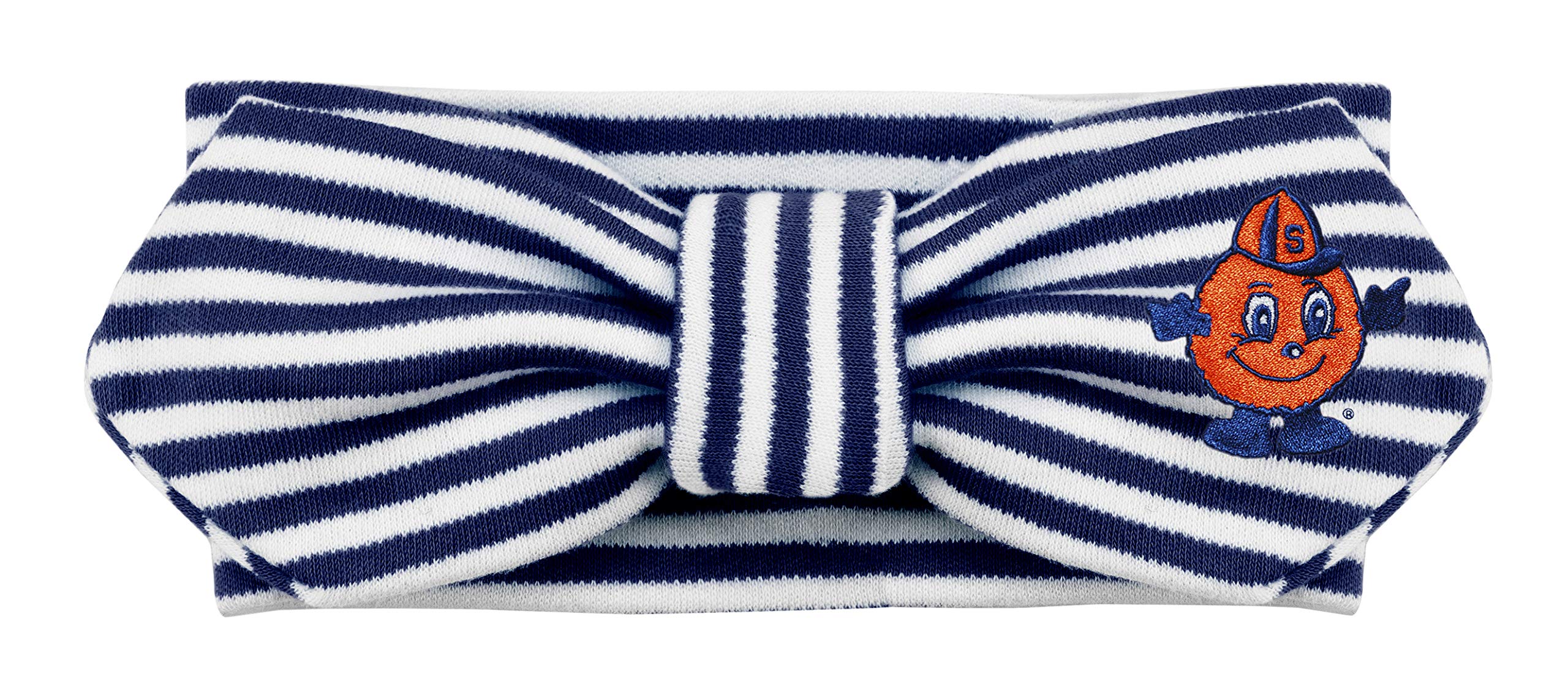 Creative Knitwear Syracuse University Otto Striped Hair Knot