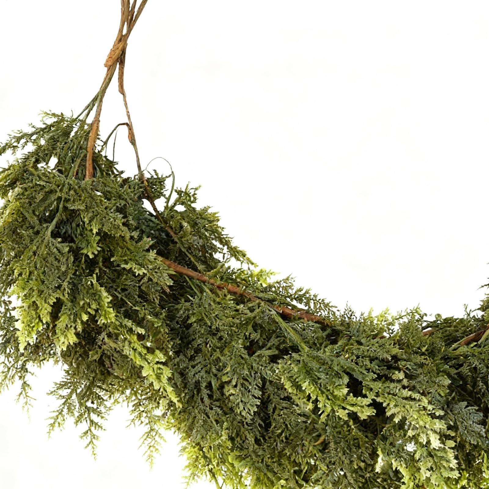 Guirnalda De Navidad para La Repisa De La Chimenea - Decoración Artificial de Pino Verde - Guirnalda para Chimenea,para Corona, Árbol, Repisa, Porche, Interior, Escaleras, Mesa