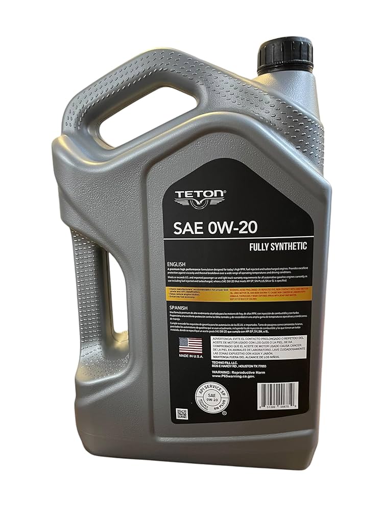 Amazon.com: Teton Oil 0W-20 Advanced Full Synthetic High